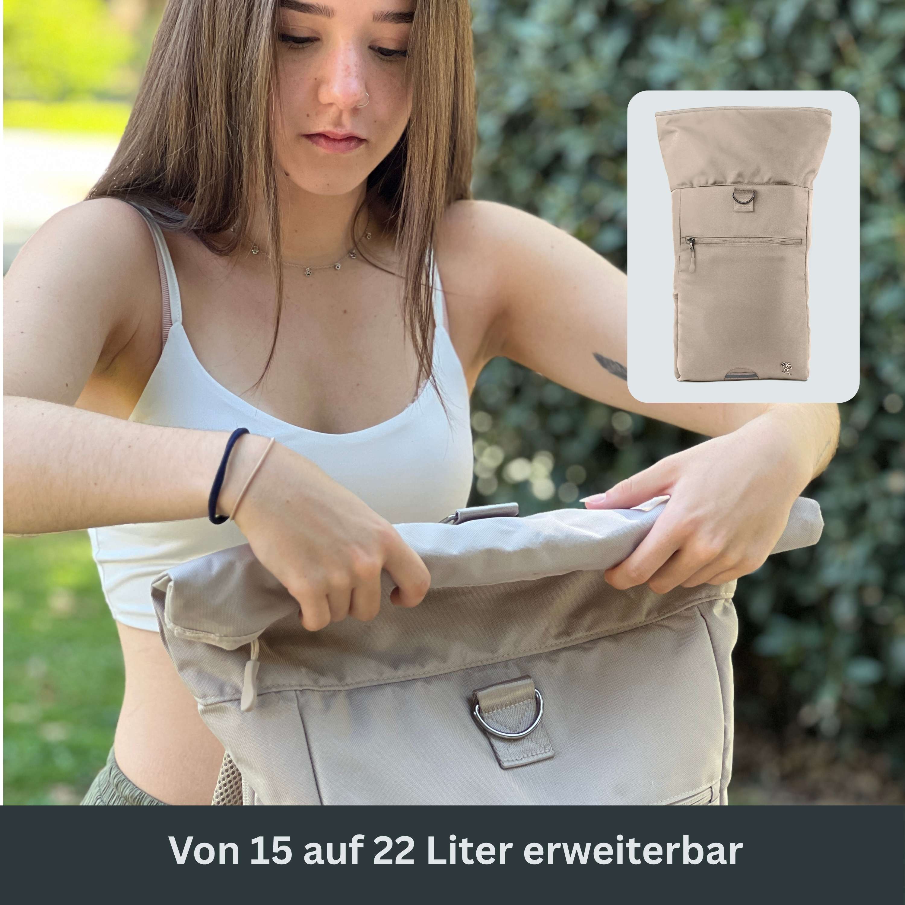 PIET - Rolltop Rucksack