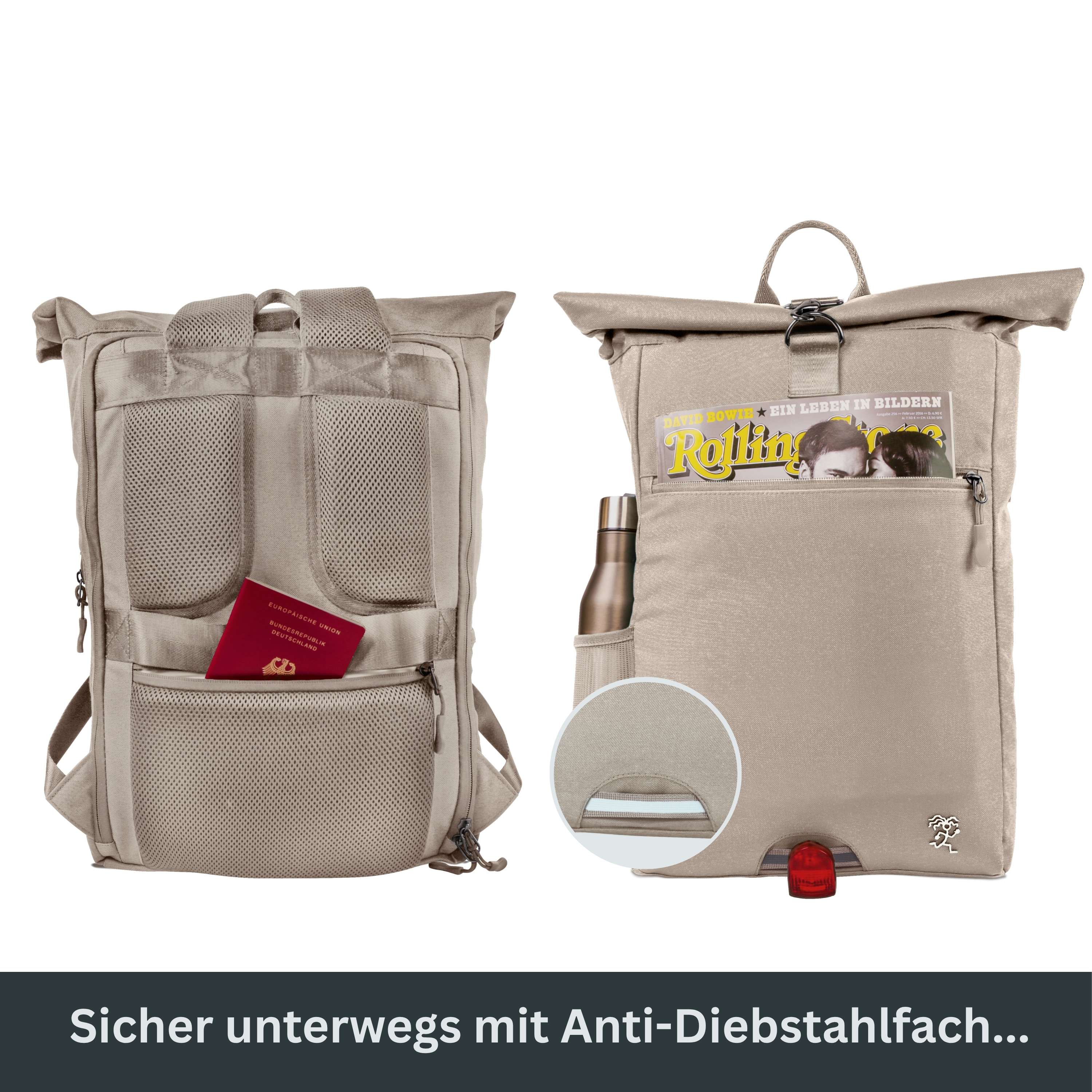 PIET - Rolltop Rucksack