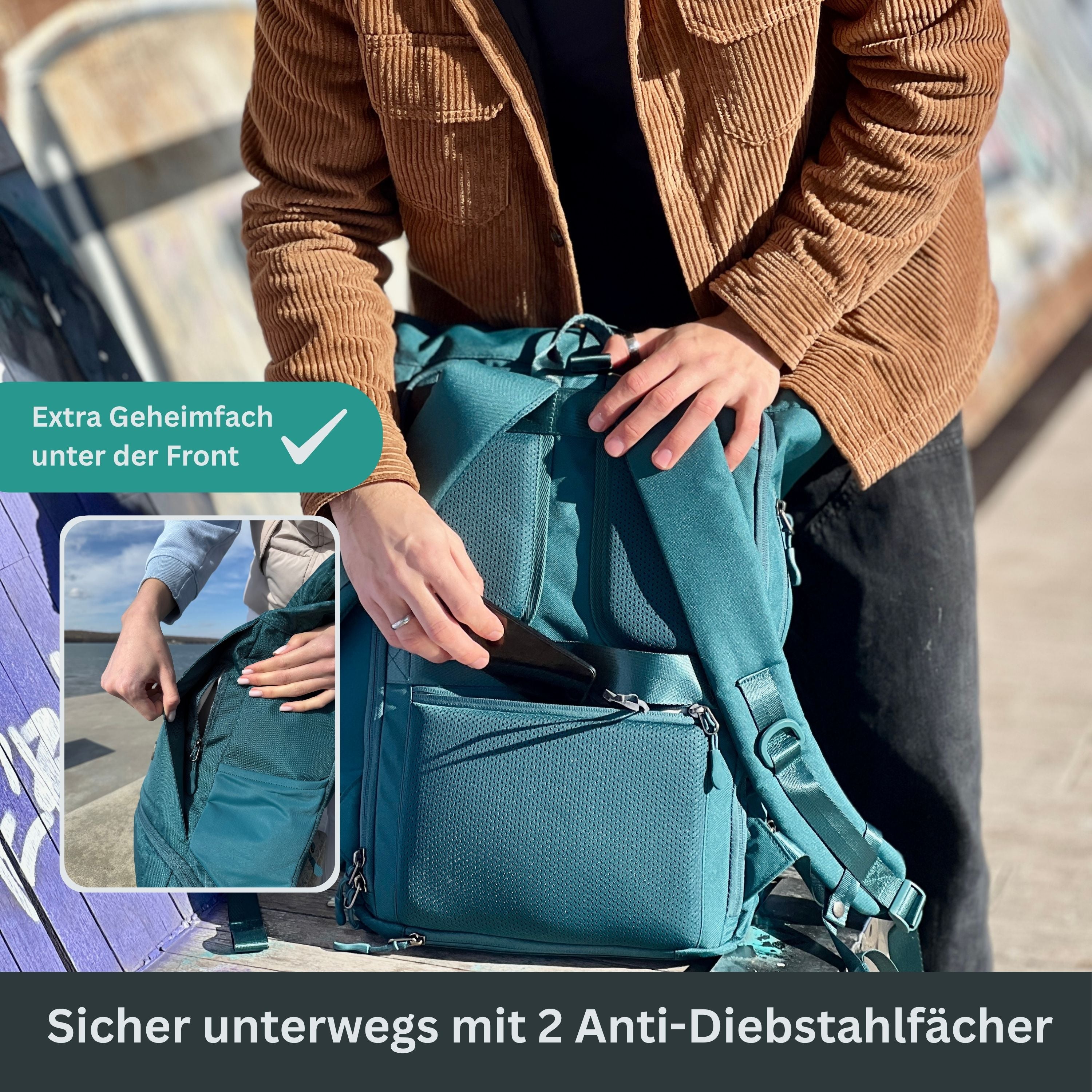 EDDIE - Rolltop Rucksack