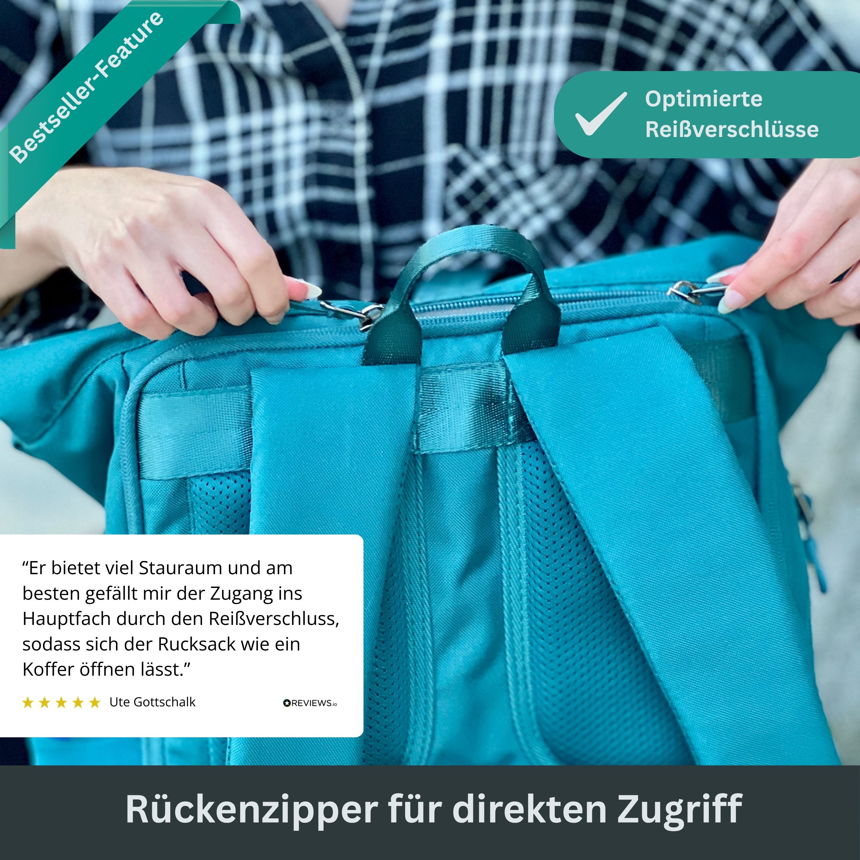 EDDIE - Rolltop Rucksack