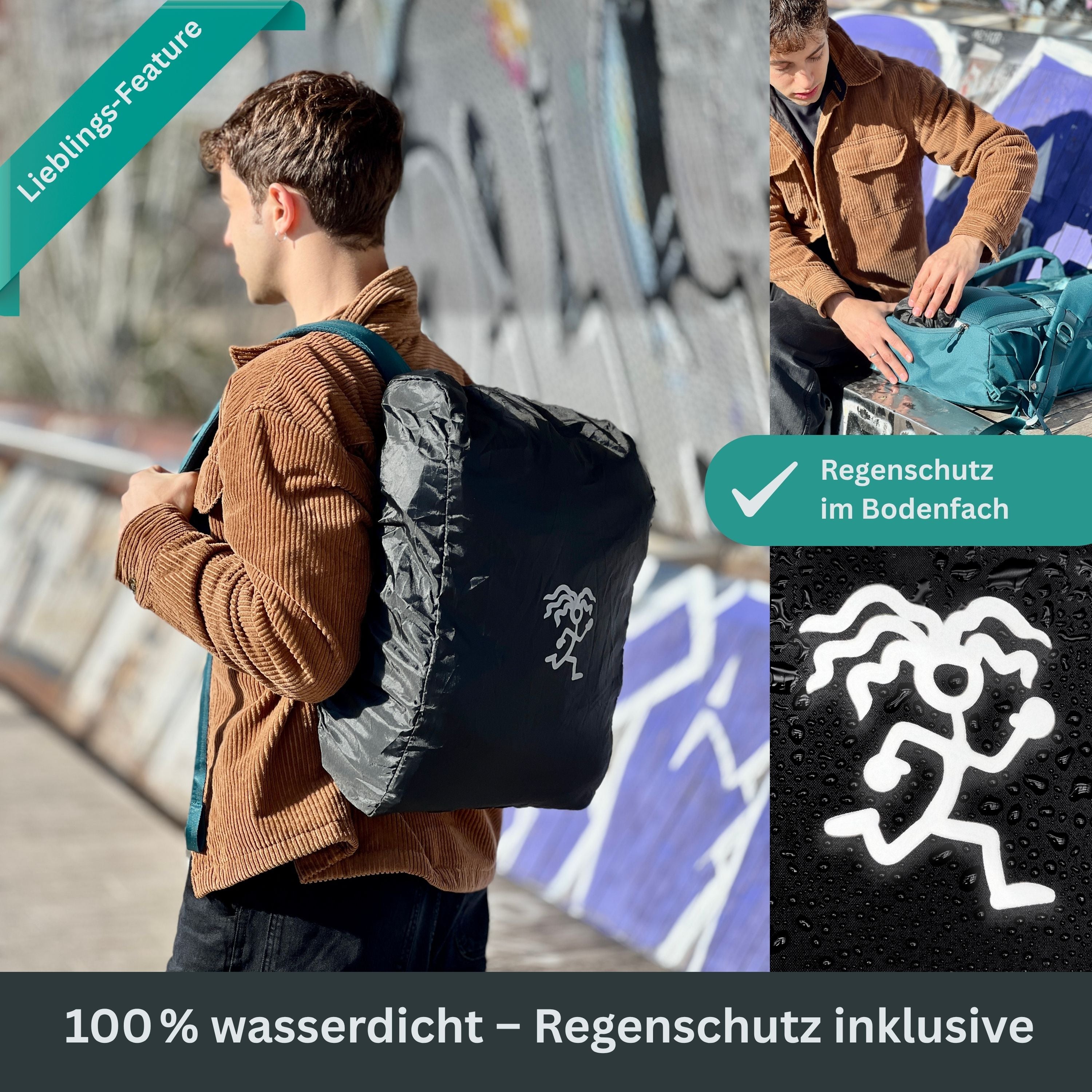 EDDIE - Rolltop Rucksack