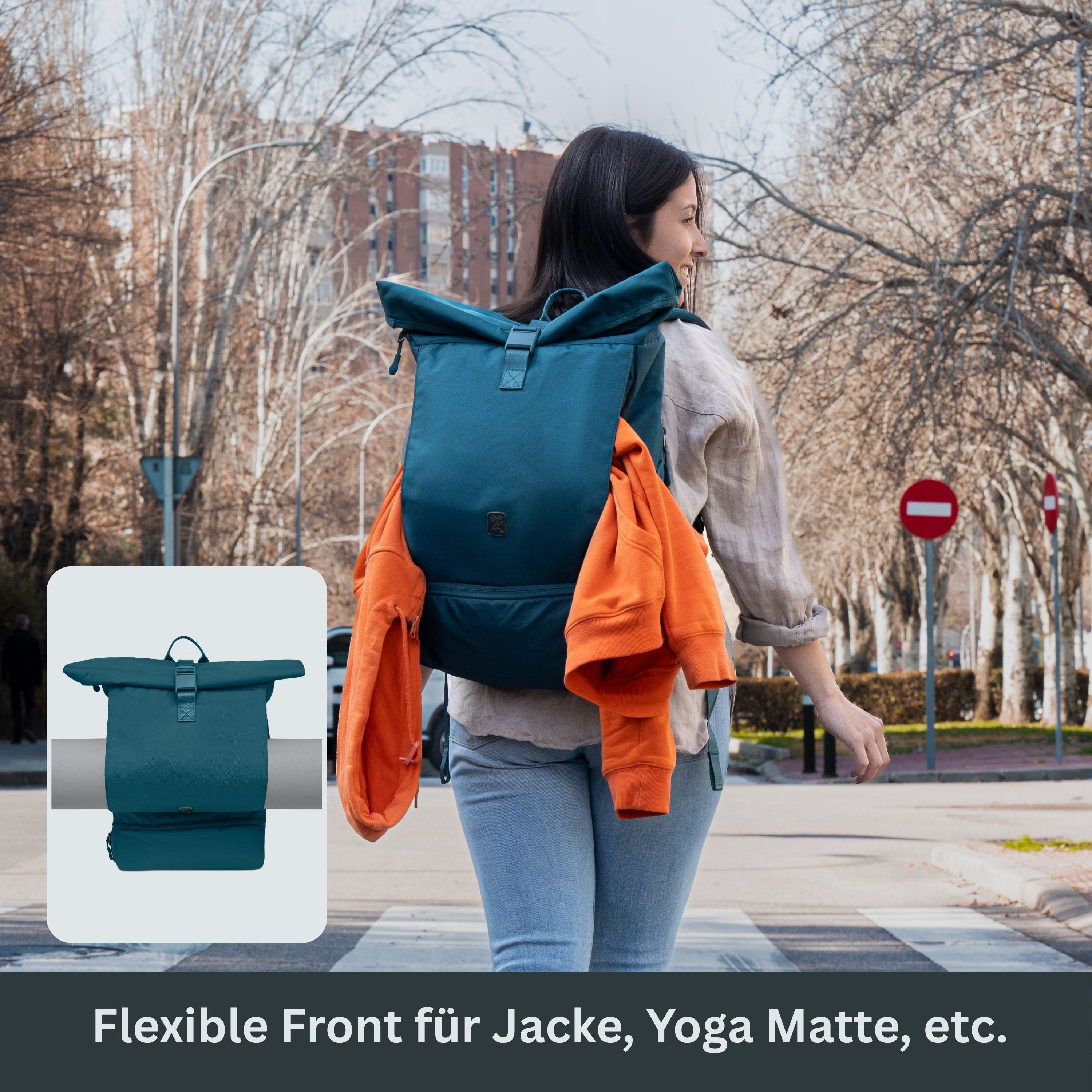 EDDIE - Rolltop Rucksack