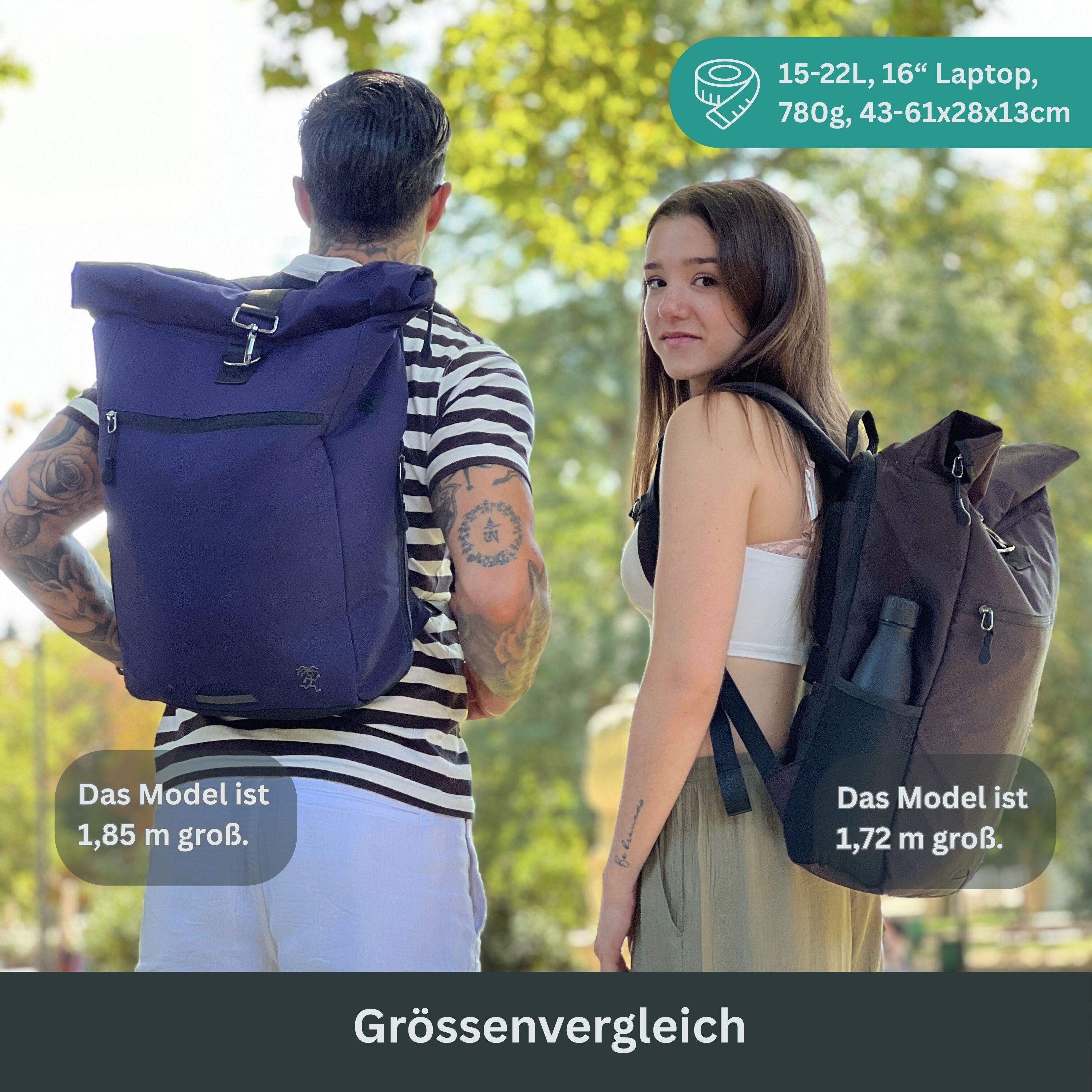 PIET - Rolltop Rucksack