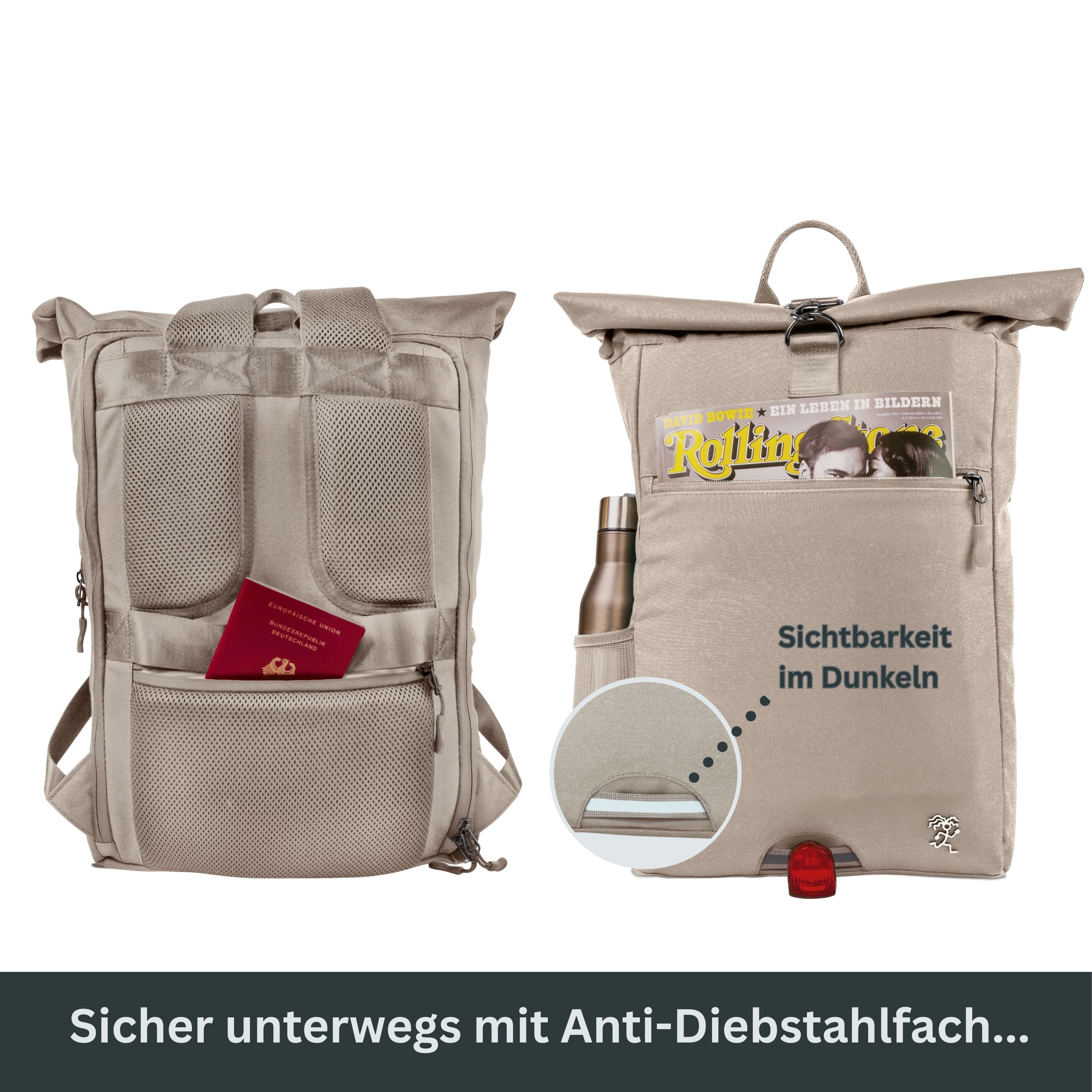 PIET - Rolltop Rucksack