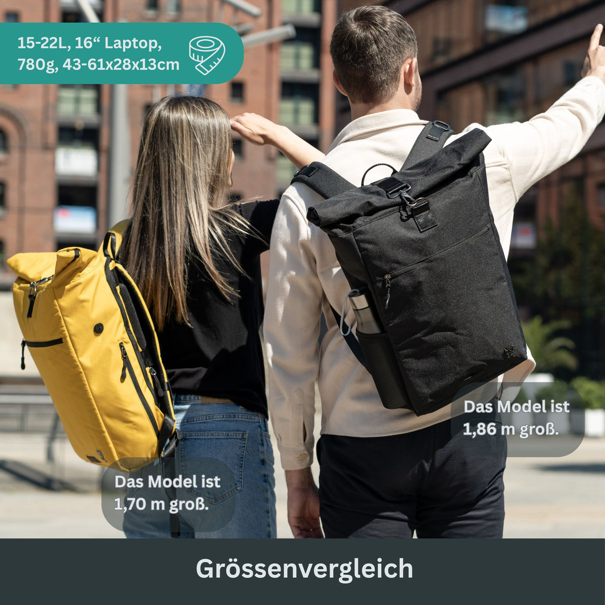 PIET - Rolltop Rucksack