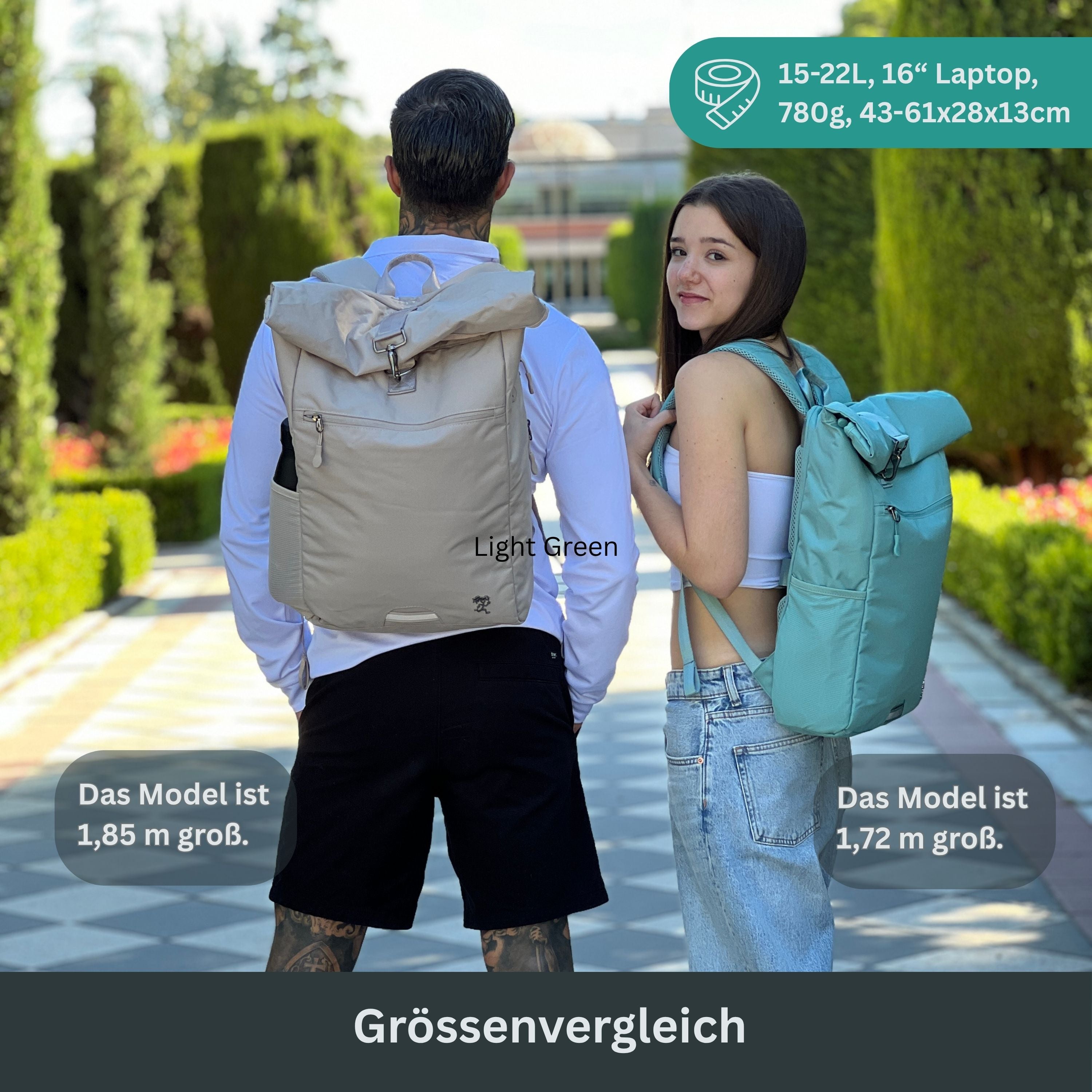 PIET - Rolltop Rucksack