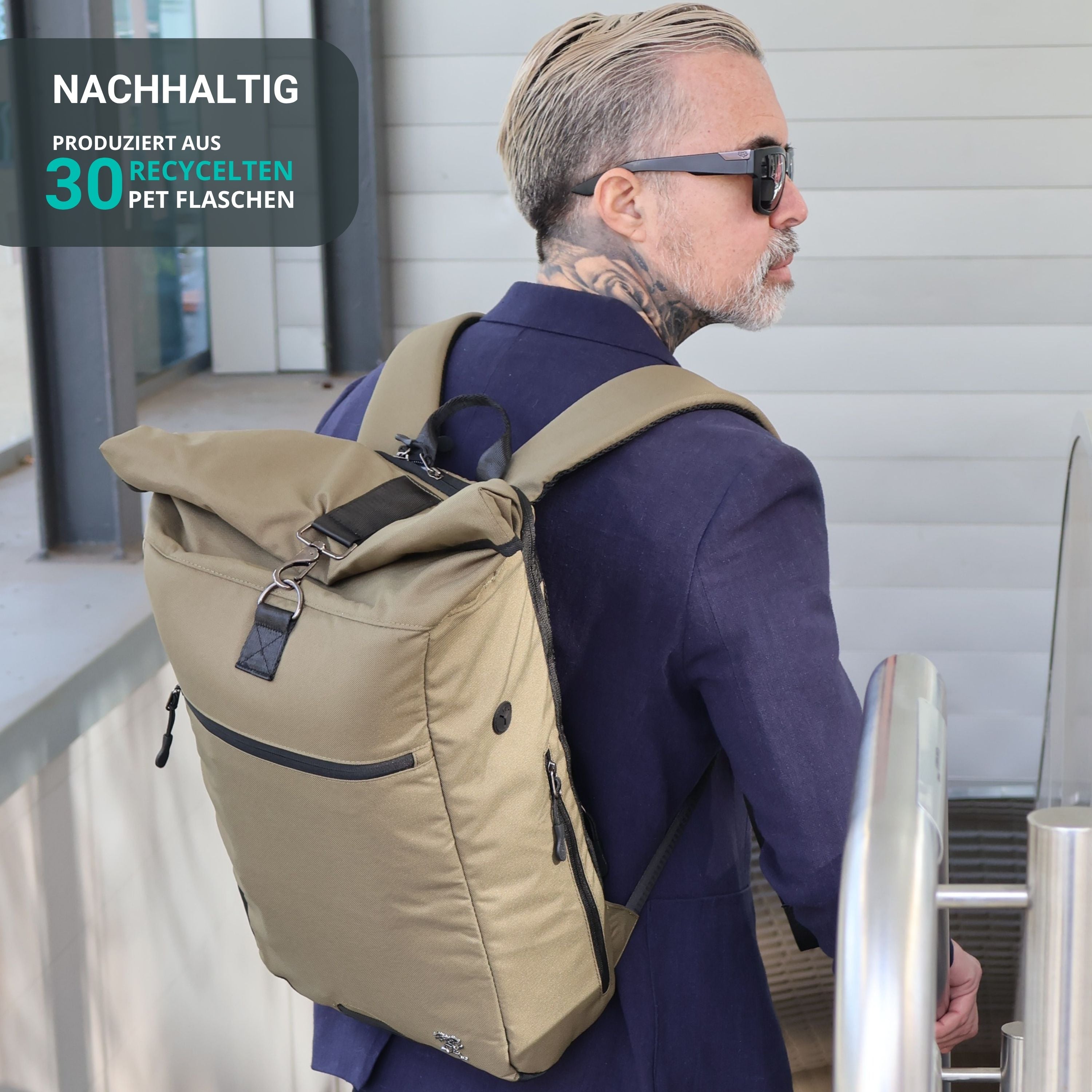 PIET - Rolltop Rucksack