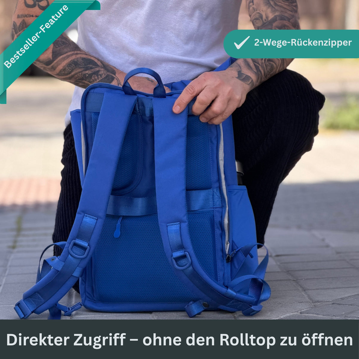 PIET - Rolltop Rucksack