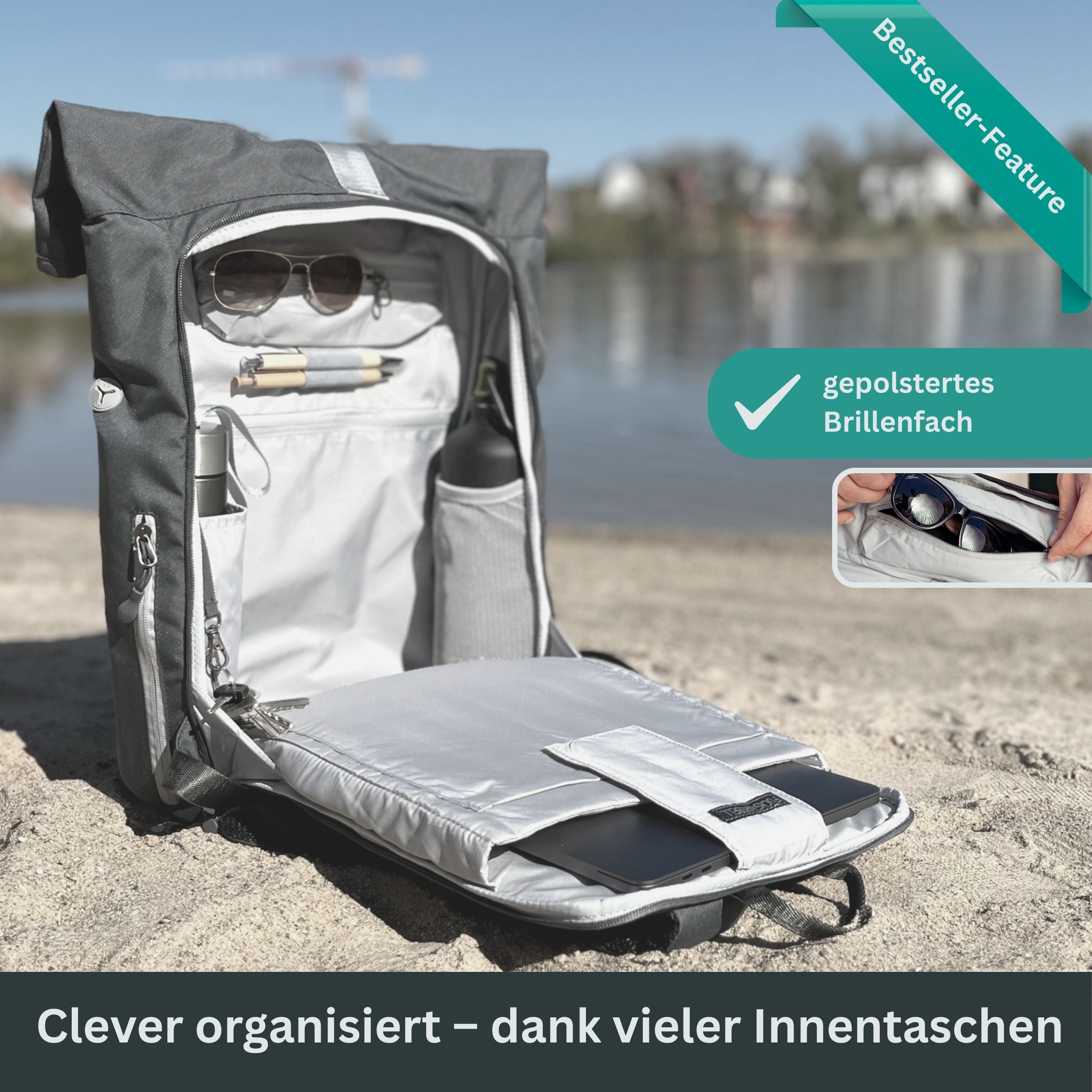 PIET - Rolltop Rucksack