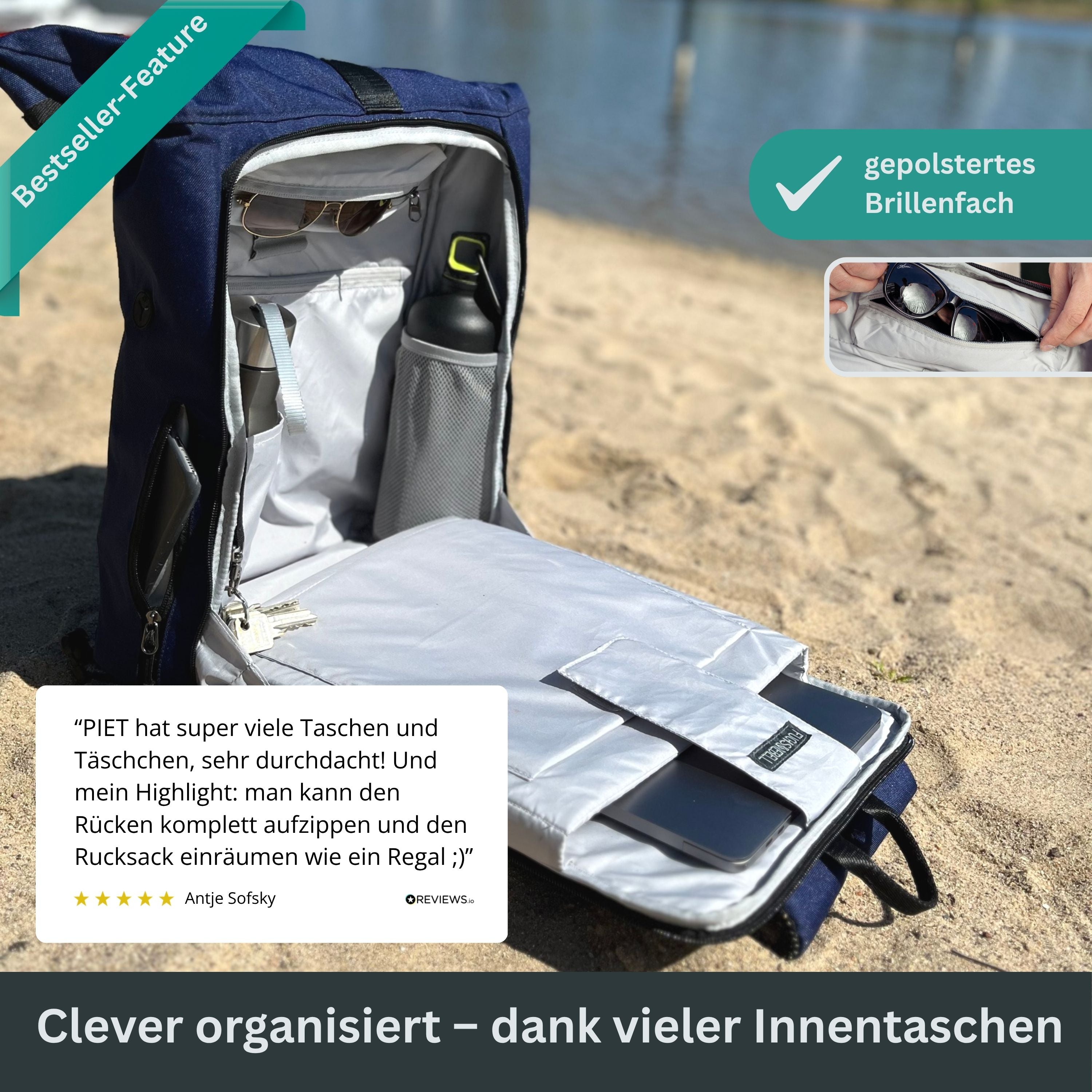 PIET - Rolltop Rucksack