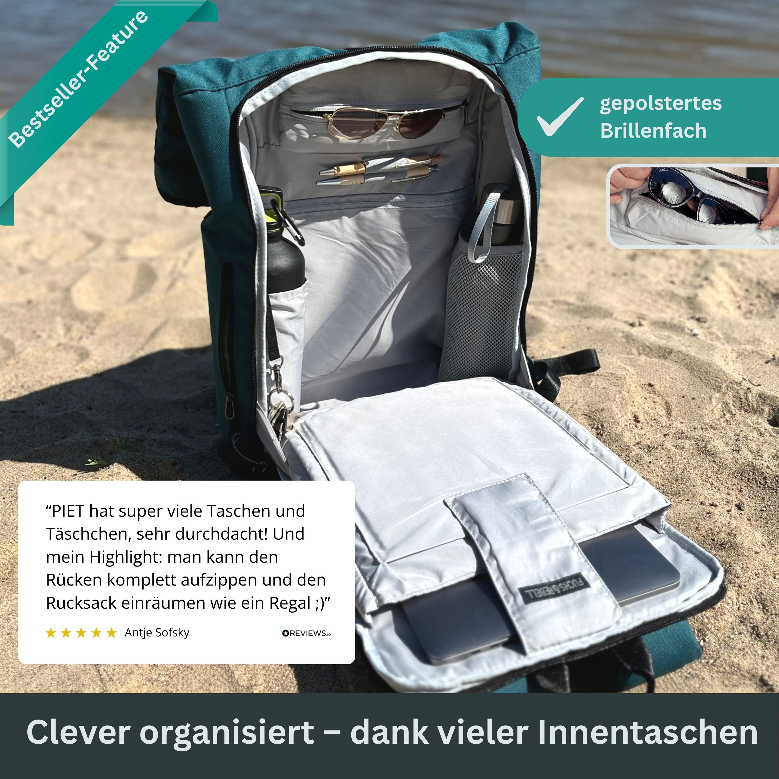 PIET - Rolltop Rucksack