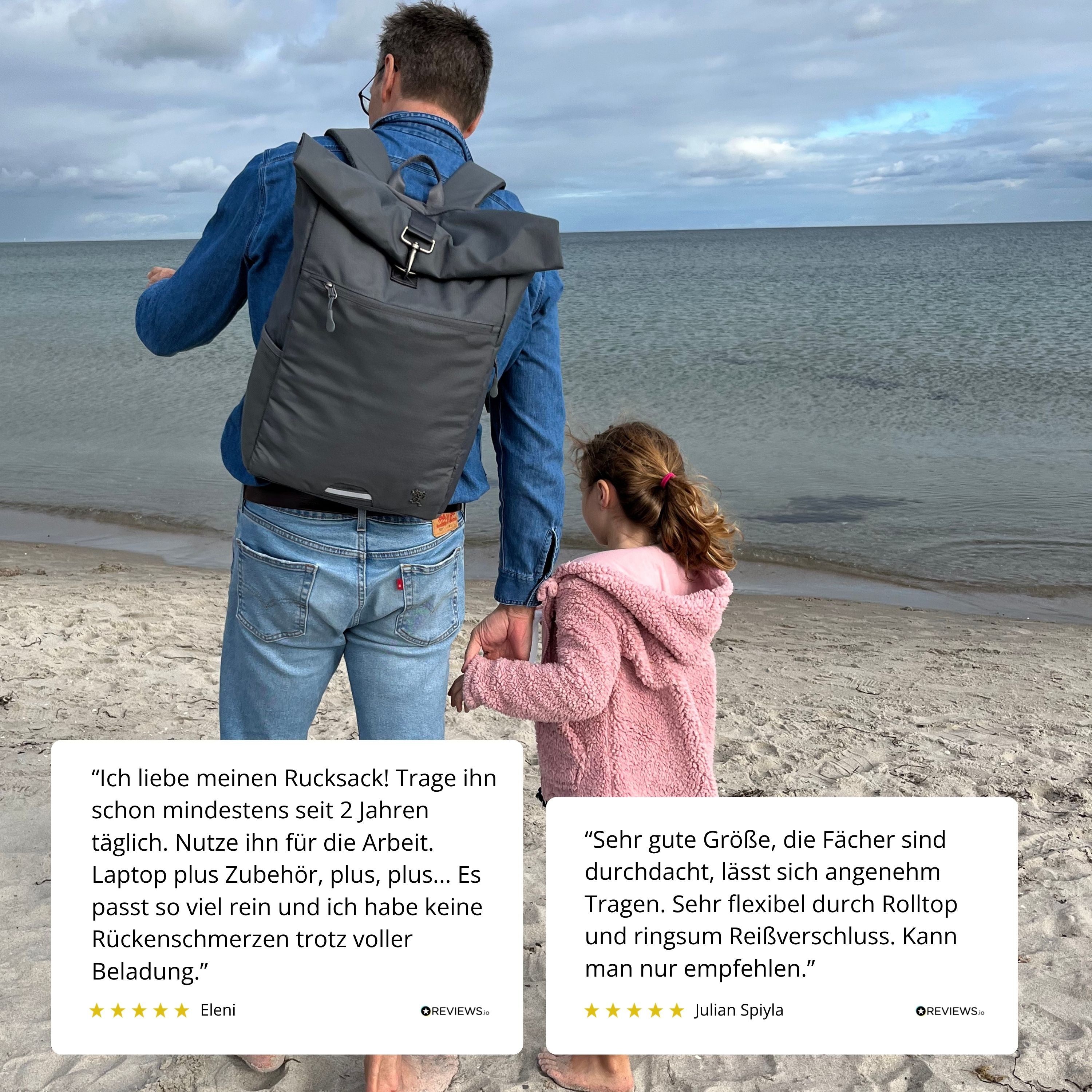 PIET - Rolltop Rucksack