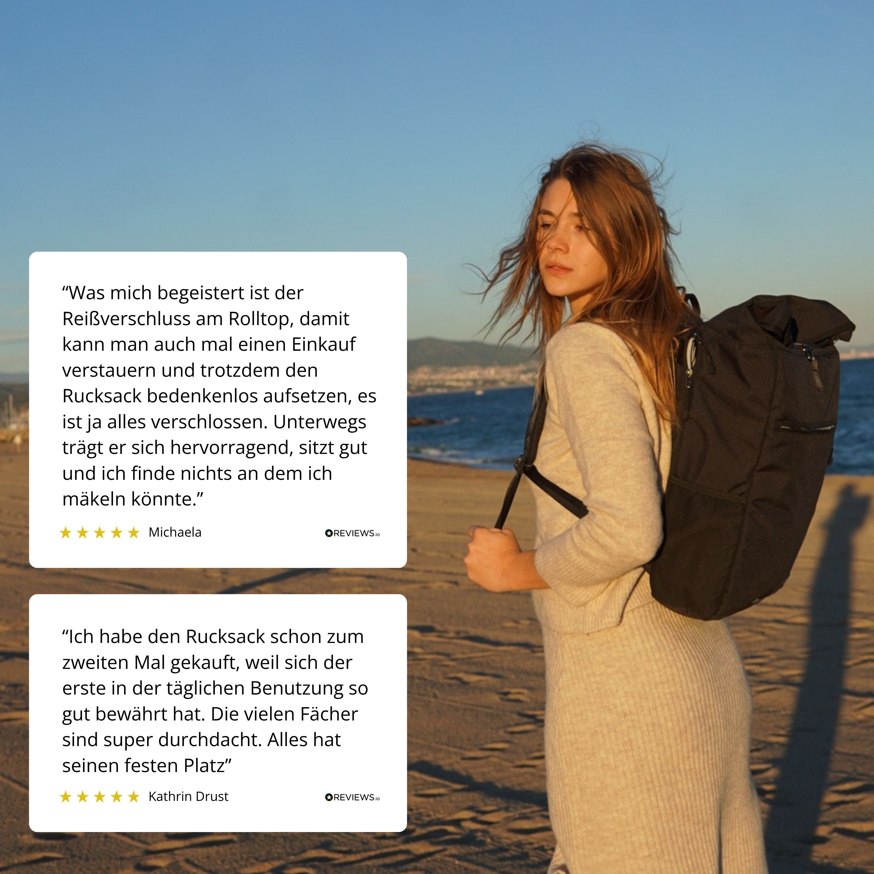 PIET - Rolltop Rucksack