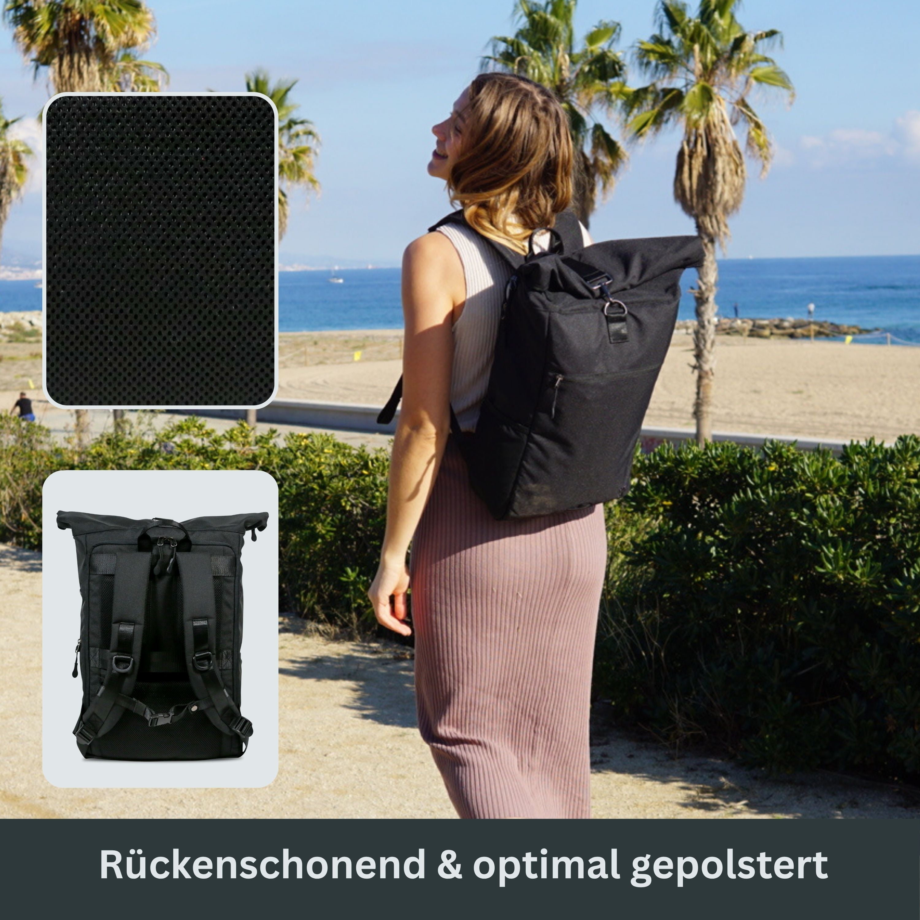 PIET - Rolltop Rucksack