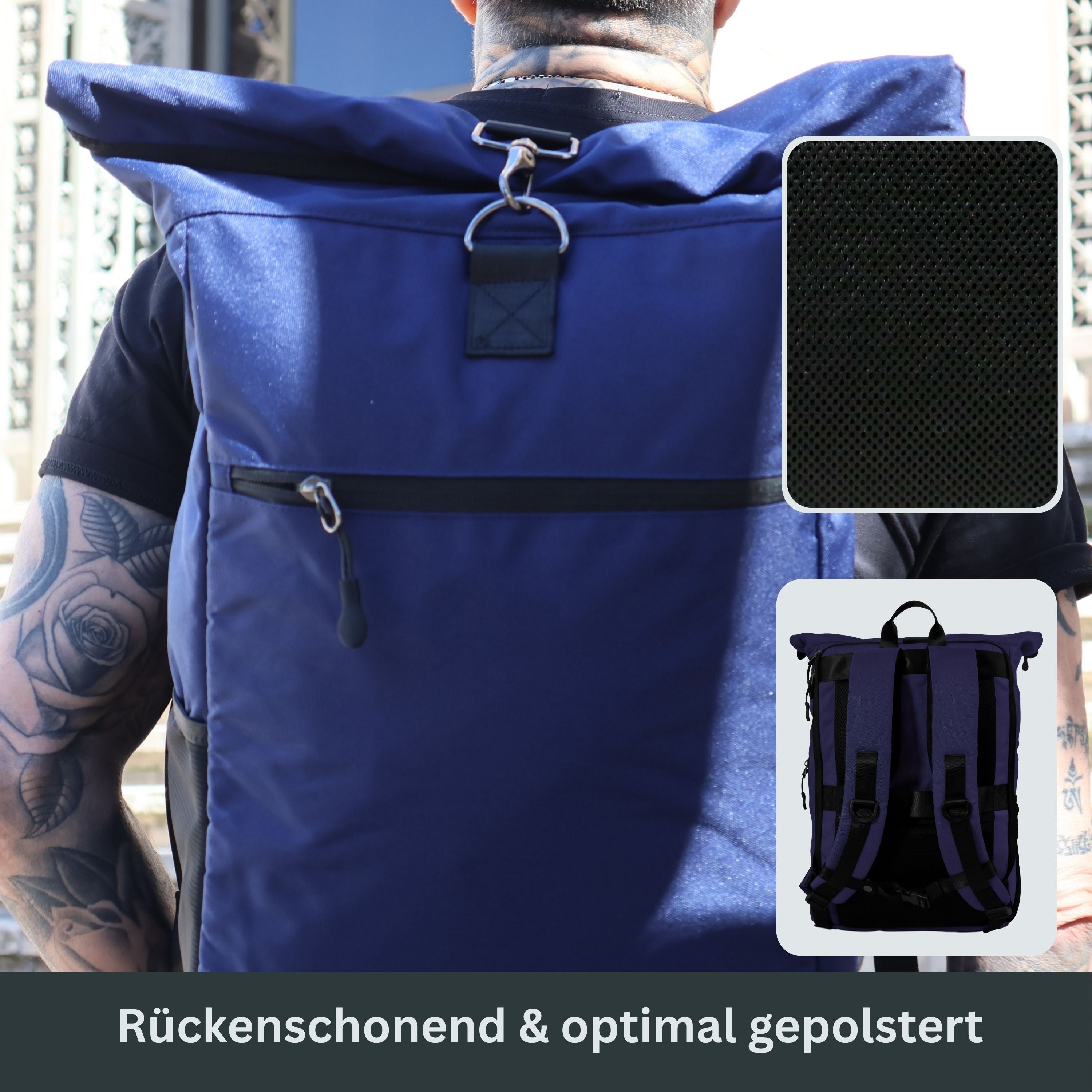 PIET - Rolltop Rucksack