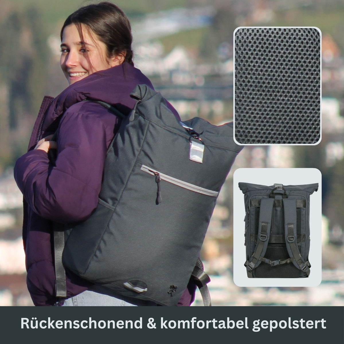 PIET - Rolltop Rucksack
