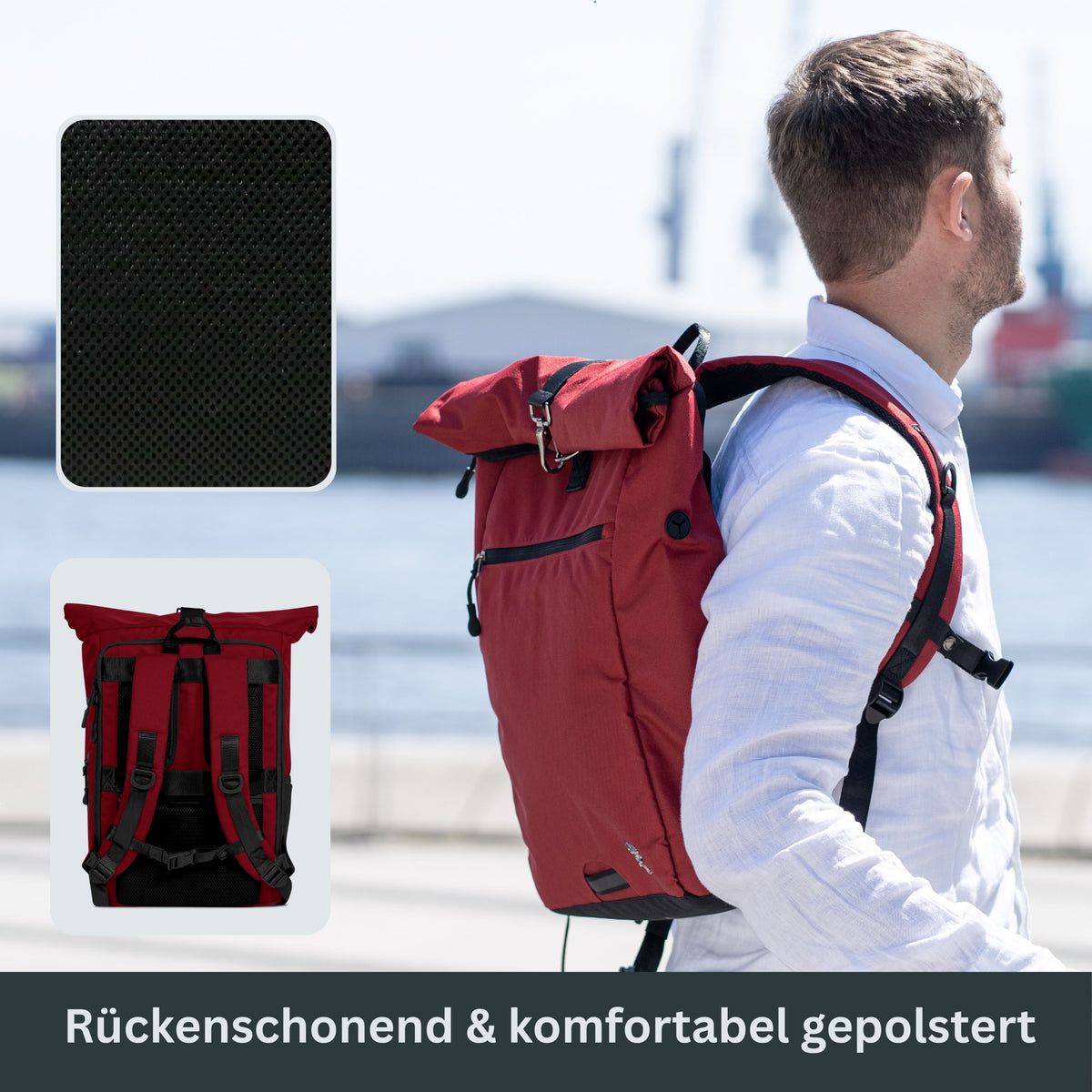 PIET - Rolltop Rucksack