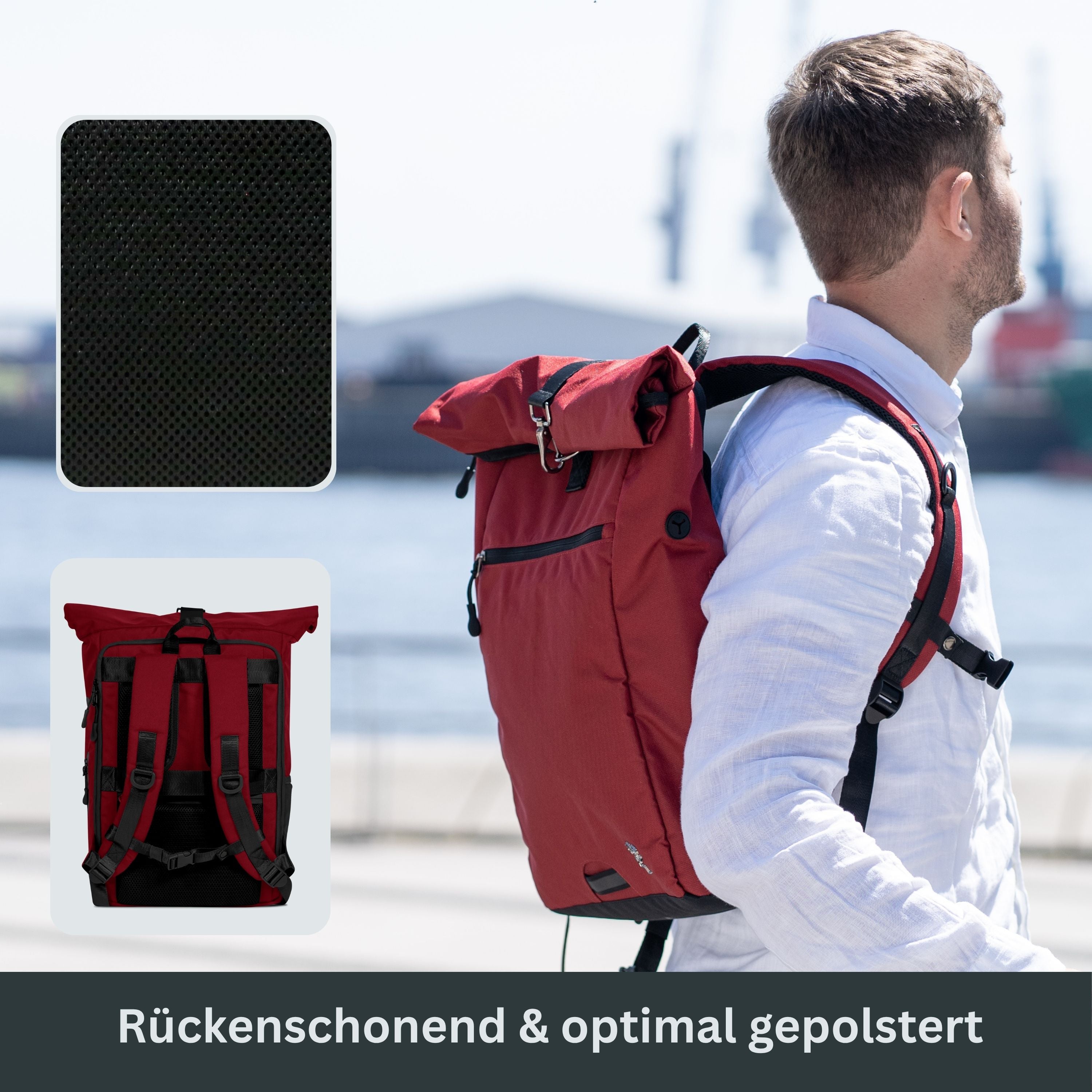PIET - Rolltop Rucksack