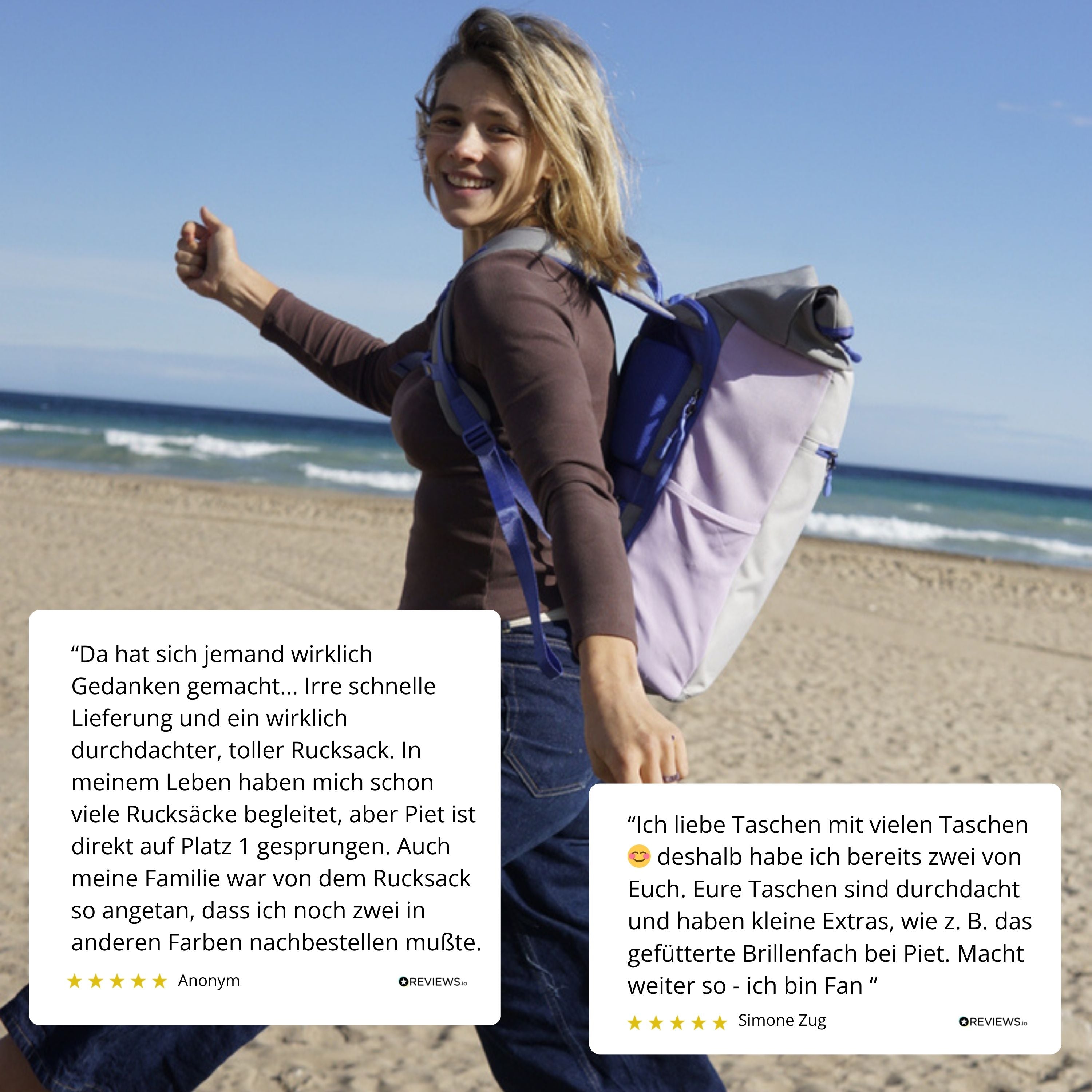 PIET - Rolltop Rucksack