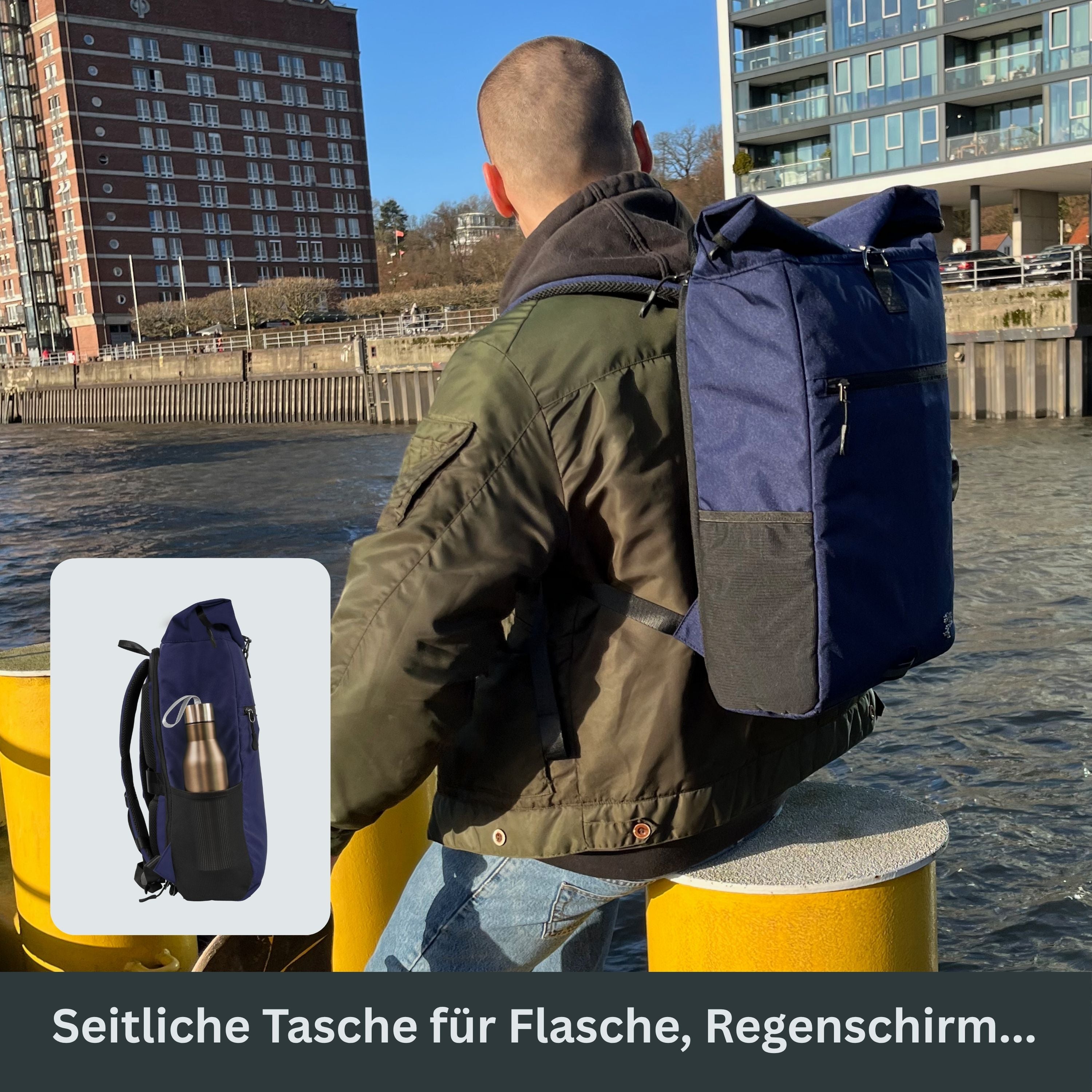 PIET - Rolltop Rucksack