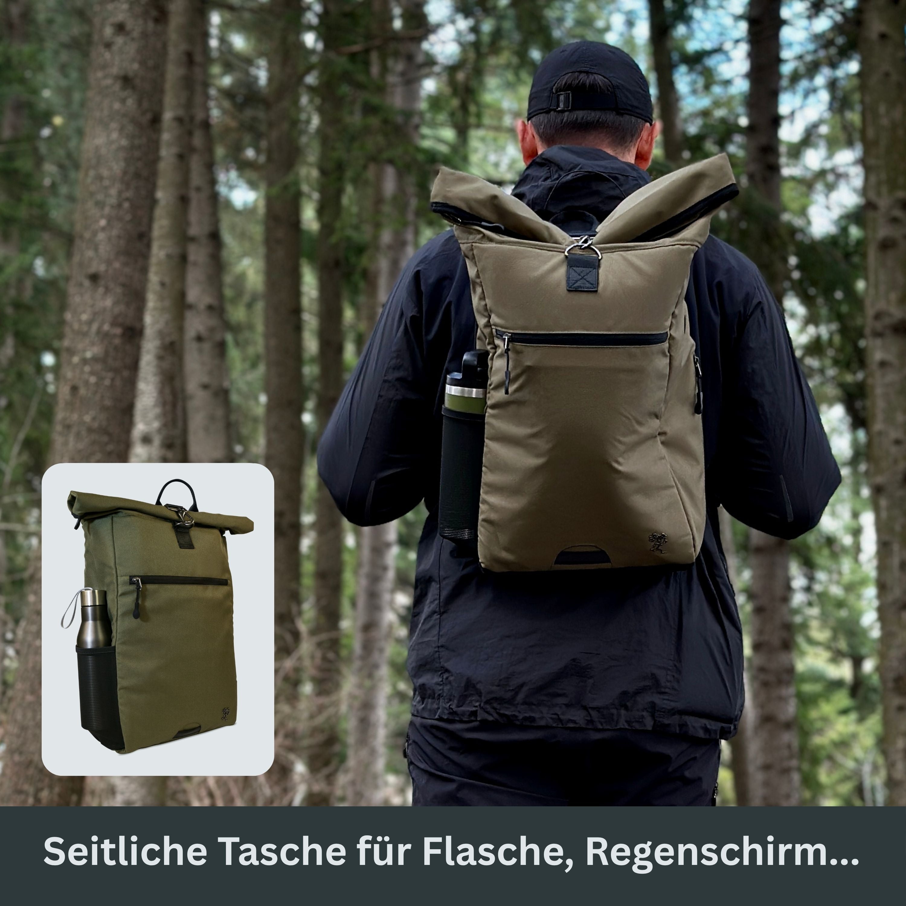 PIET - Rolltop Rucksack