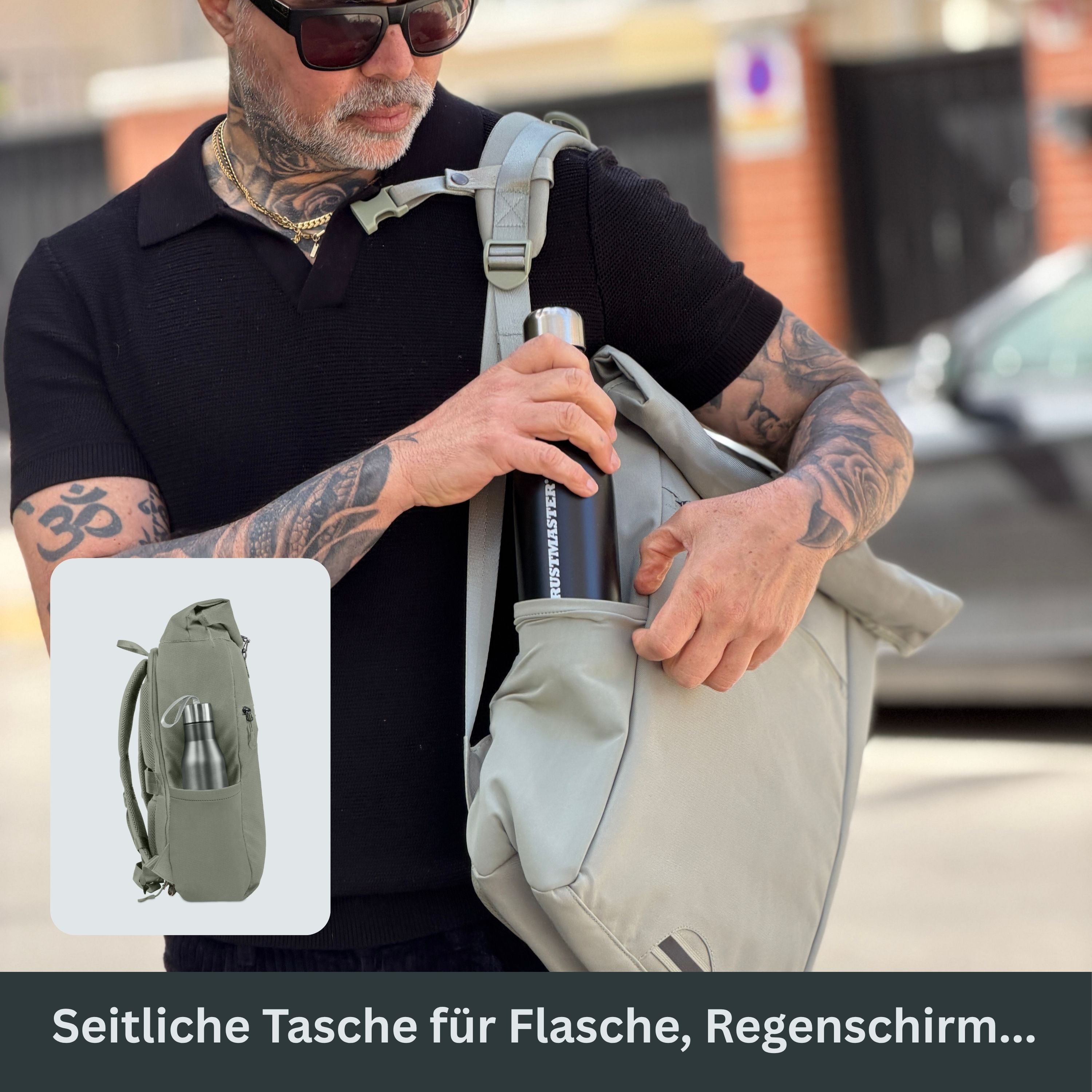 PIET - Rolltop Rucksack