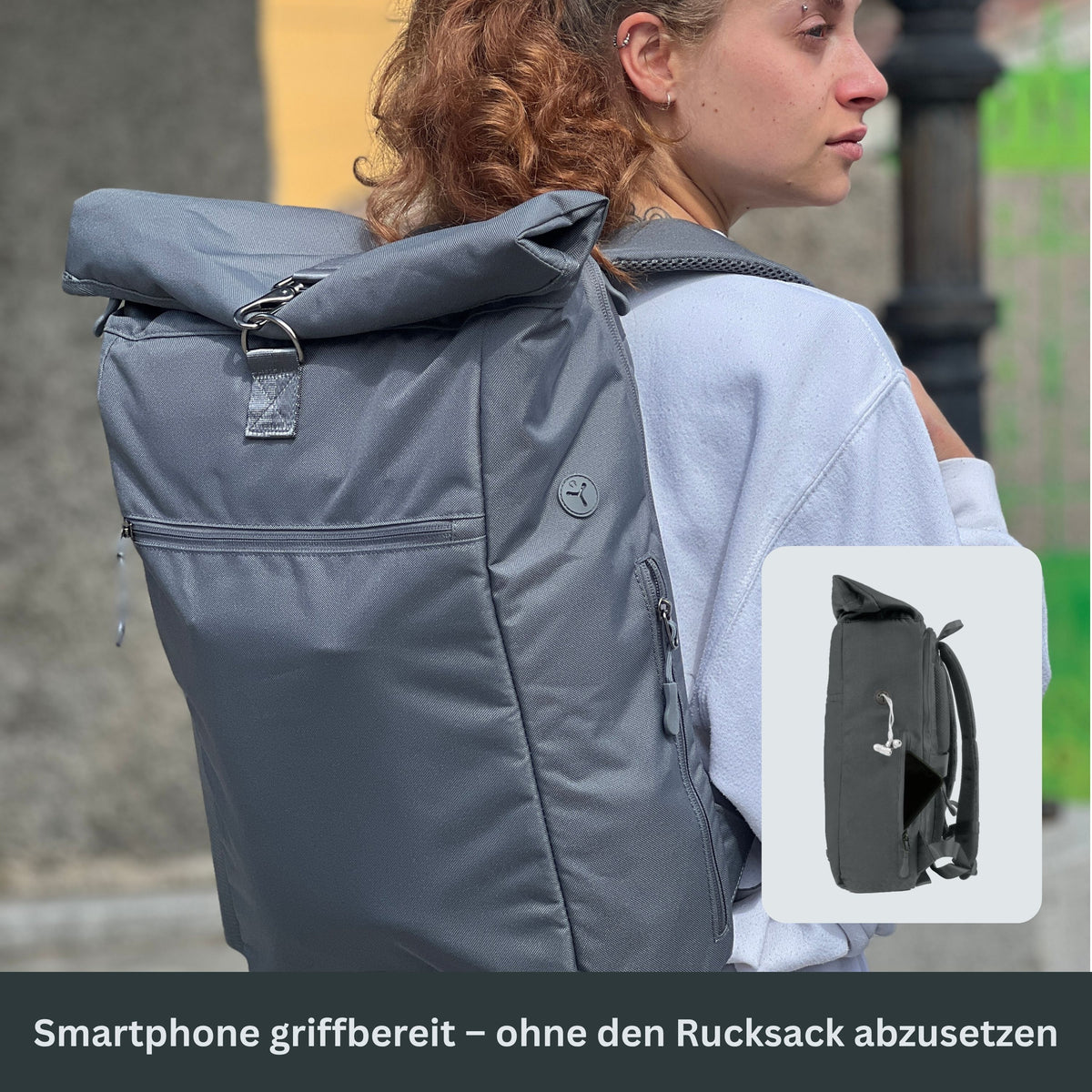 PIET - Rolltop Rucksack