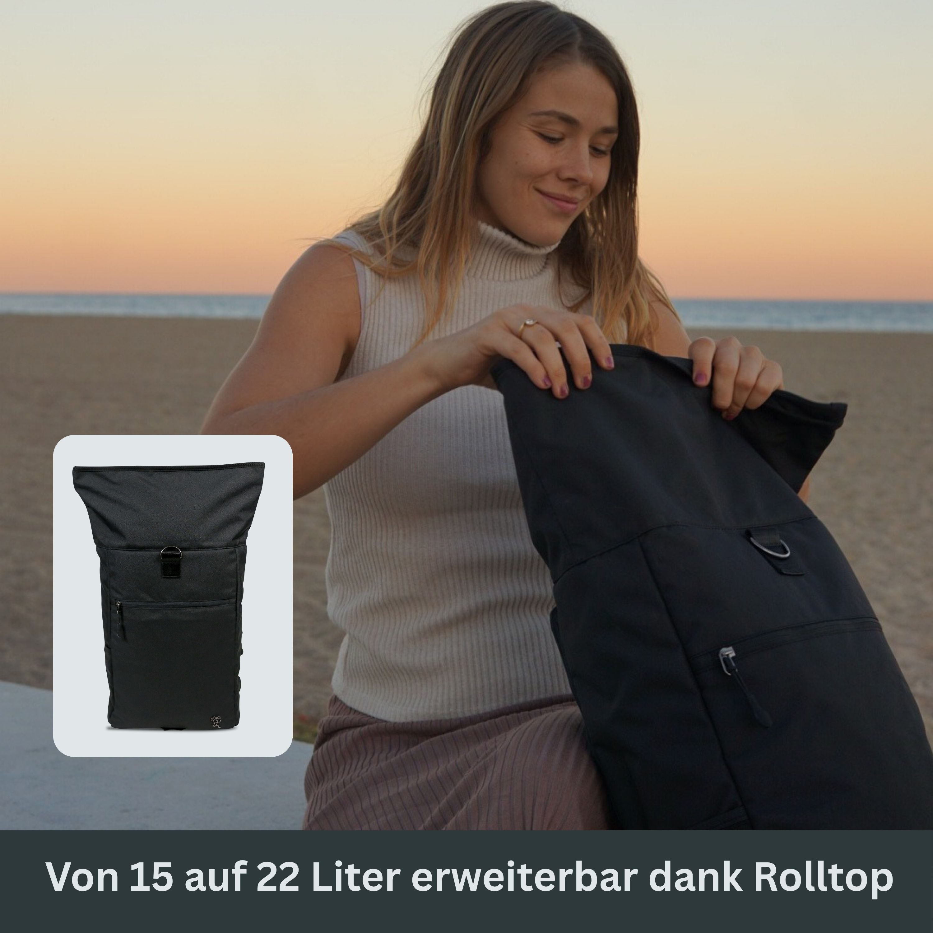 PIET - Rolltop Rucksack