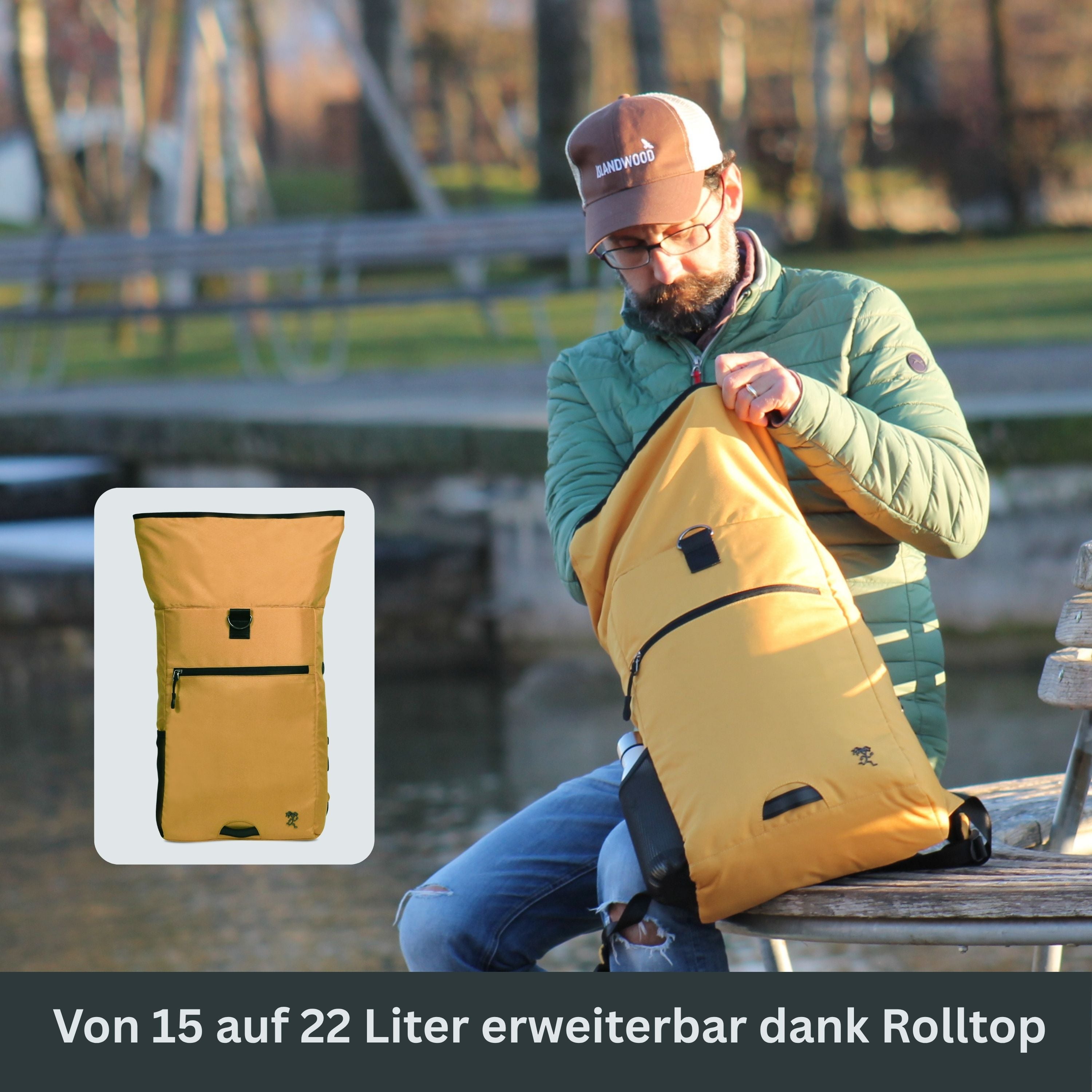 PIET - Rolltop Rucksack