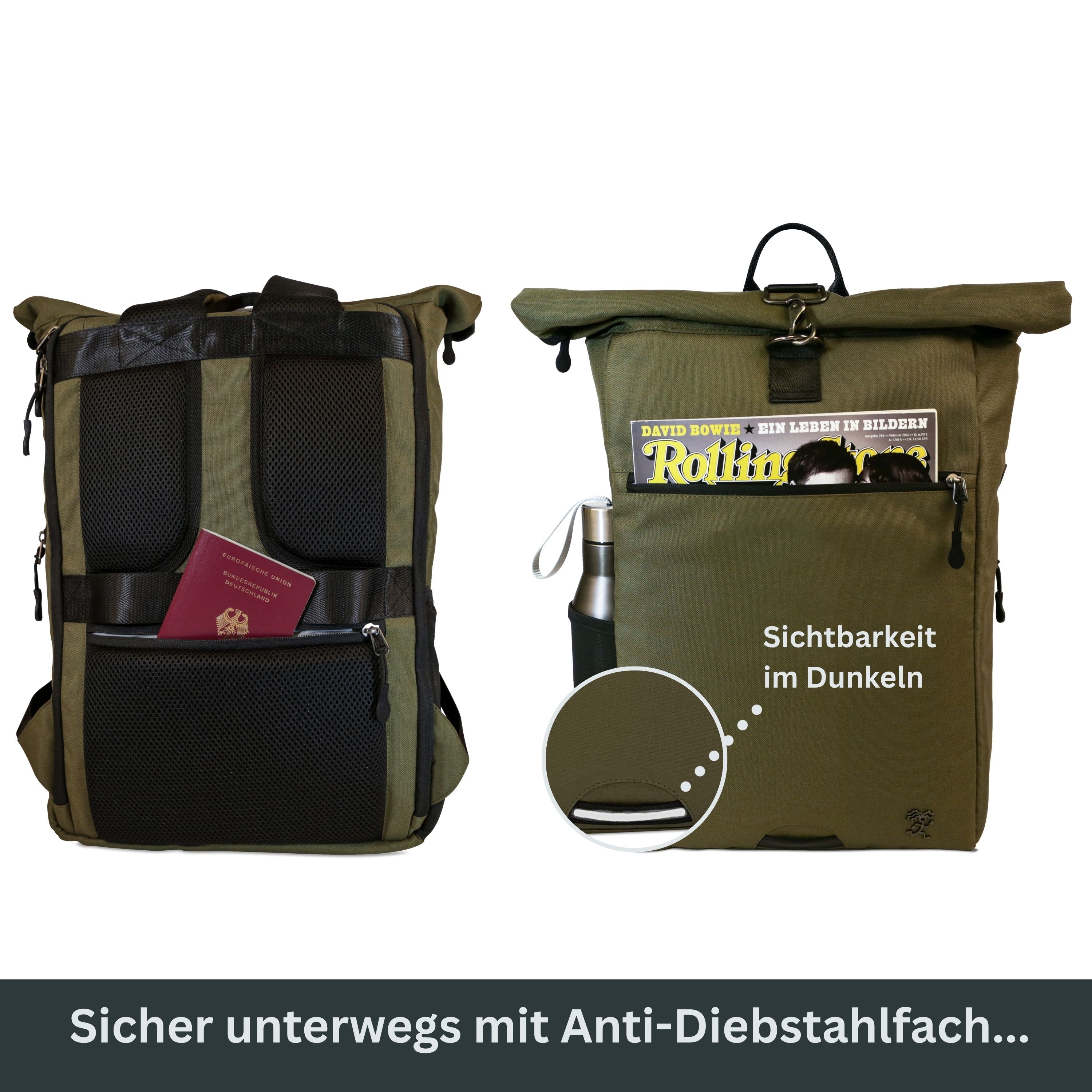 PIET - Rolltop Rucksack