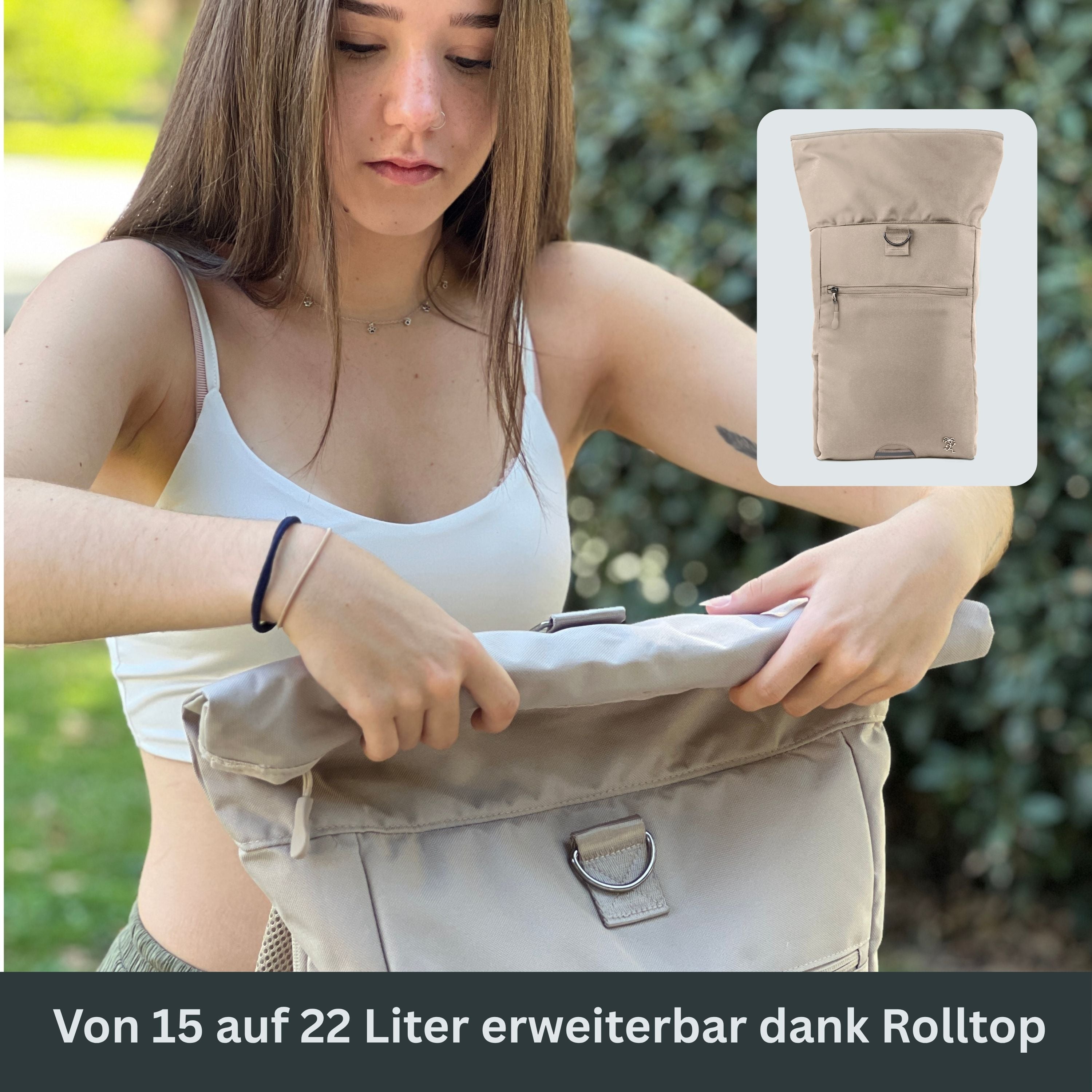 PIET - Rolltop Rucksack