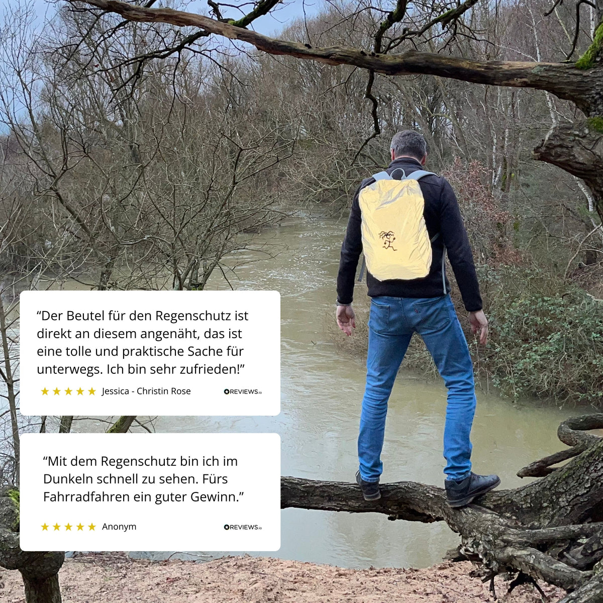 REGENSCHUTZ für Rucksäcke