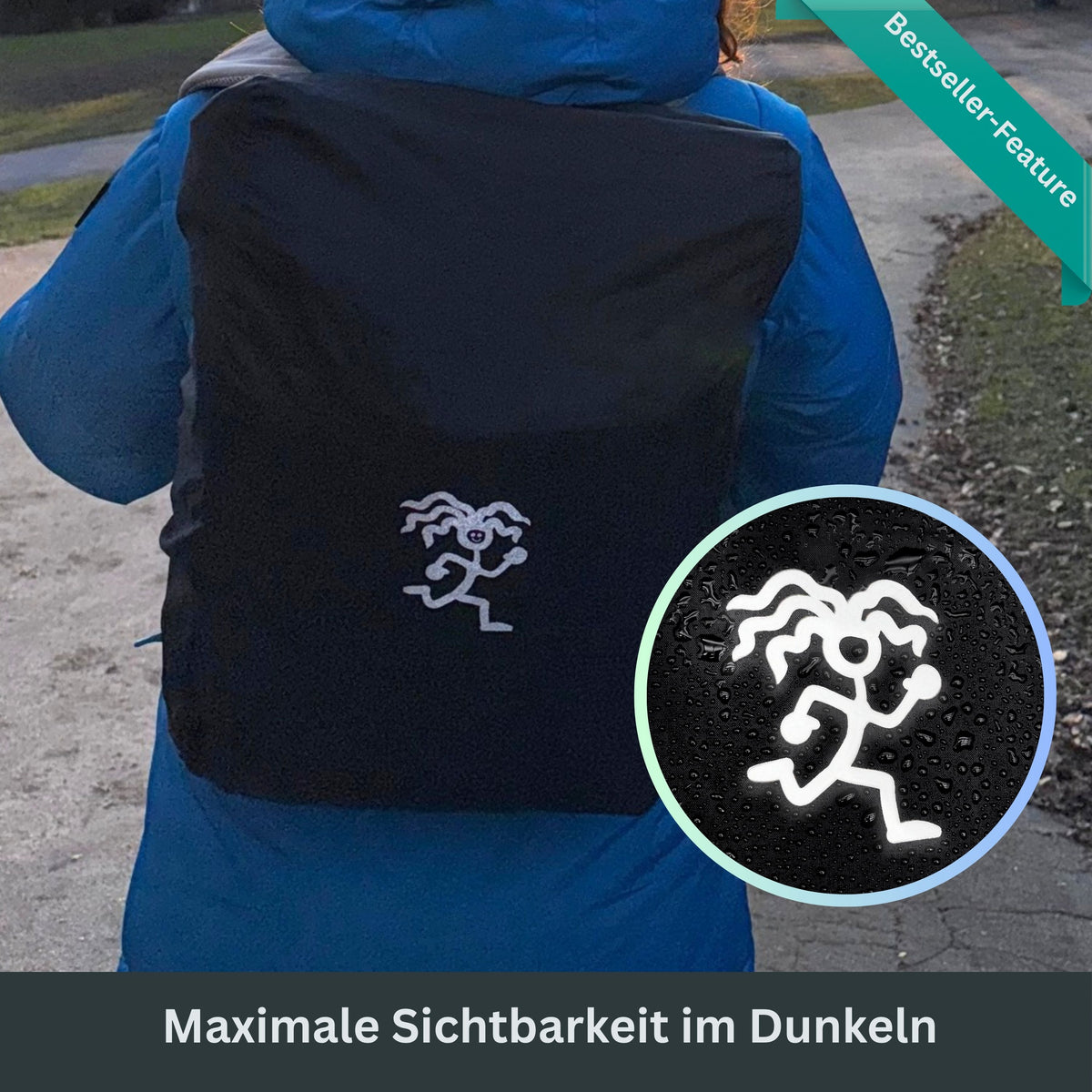 REGENSCHUTZ für Rucksäcke