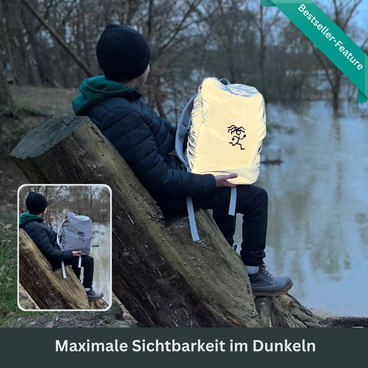 REGENSCHUTZ für Rucksäcke