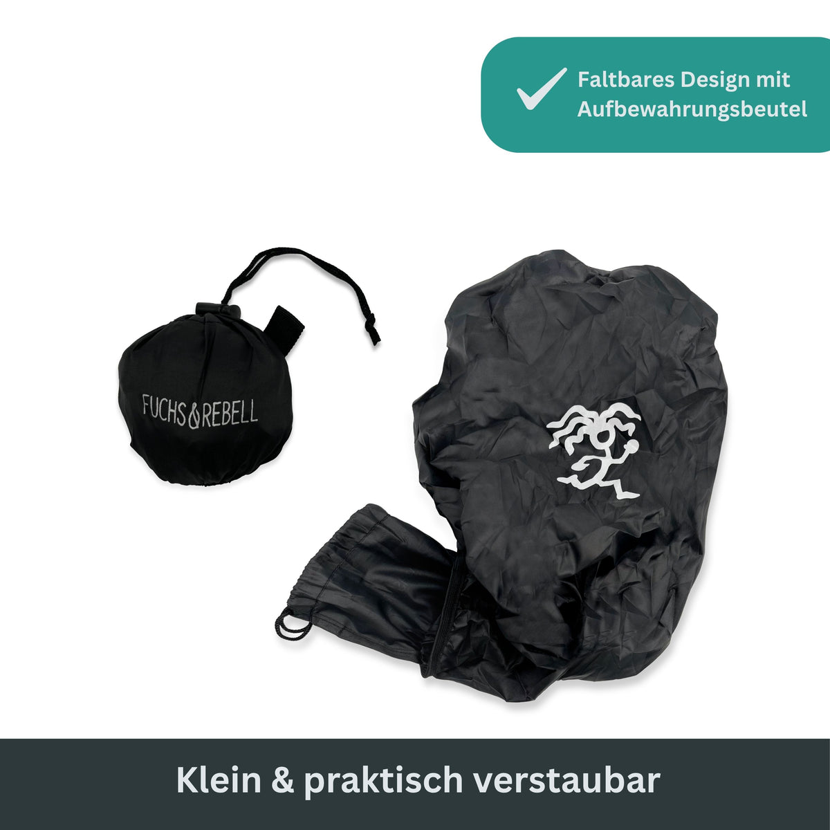 REGENSCHUTZ für Rucksäcke