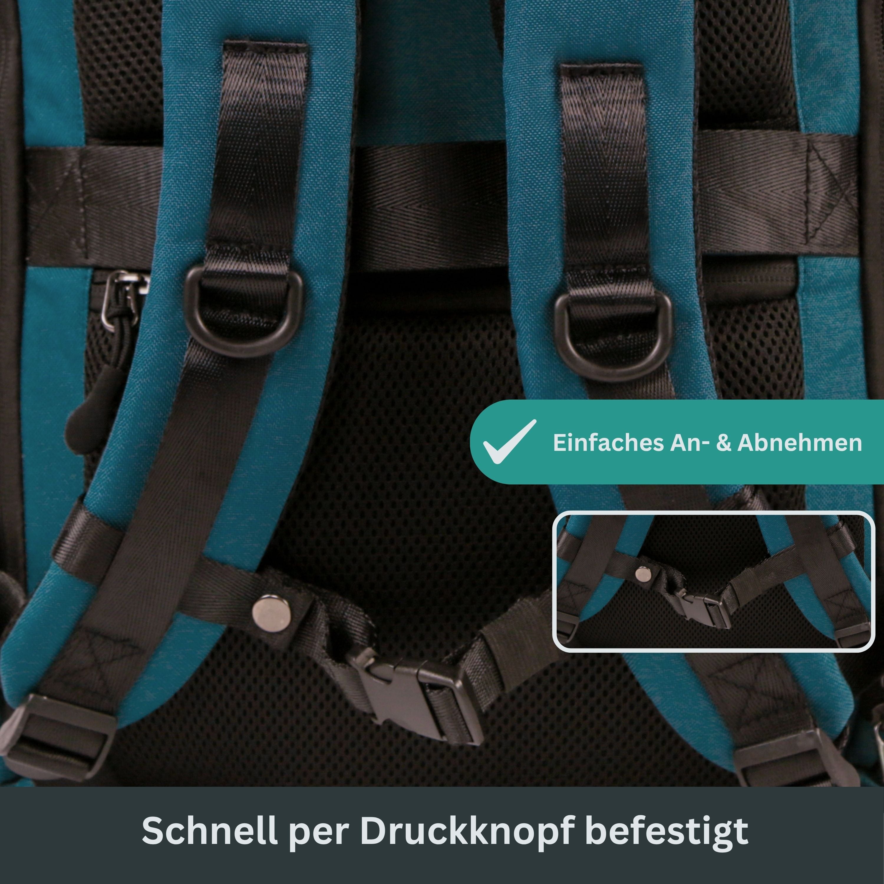 Brustgurt für Rucksack PIET, MATS, EDDIE & PEPE