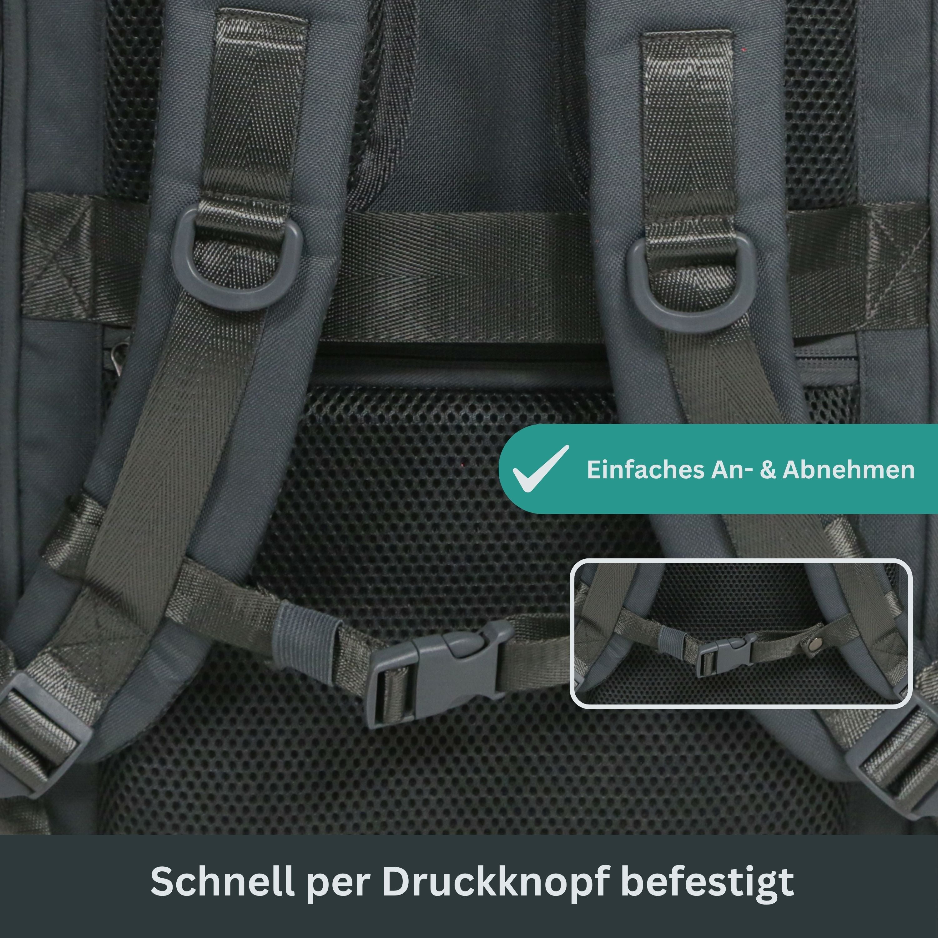 Brustgurt für Rucksack PIET, MATS, EDDIE & PEPE