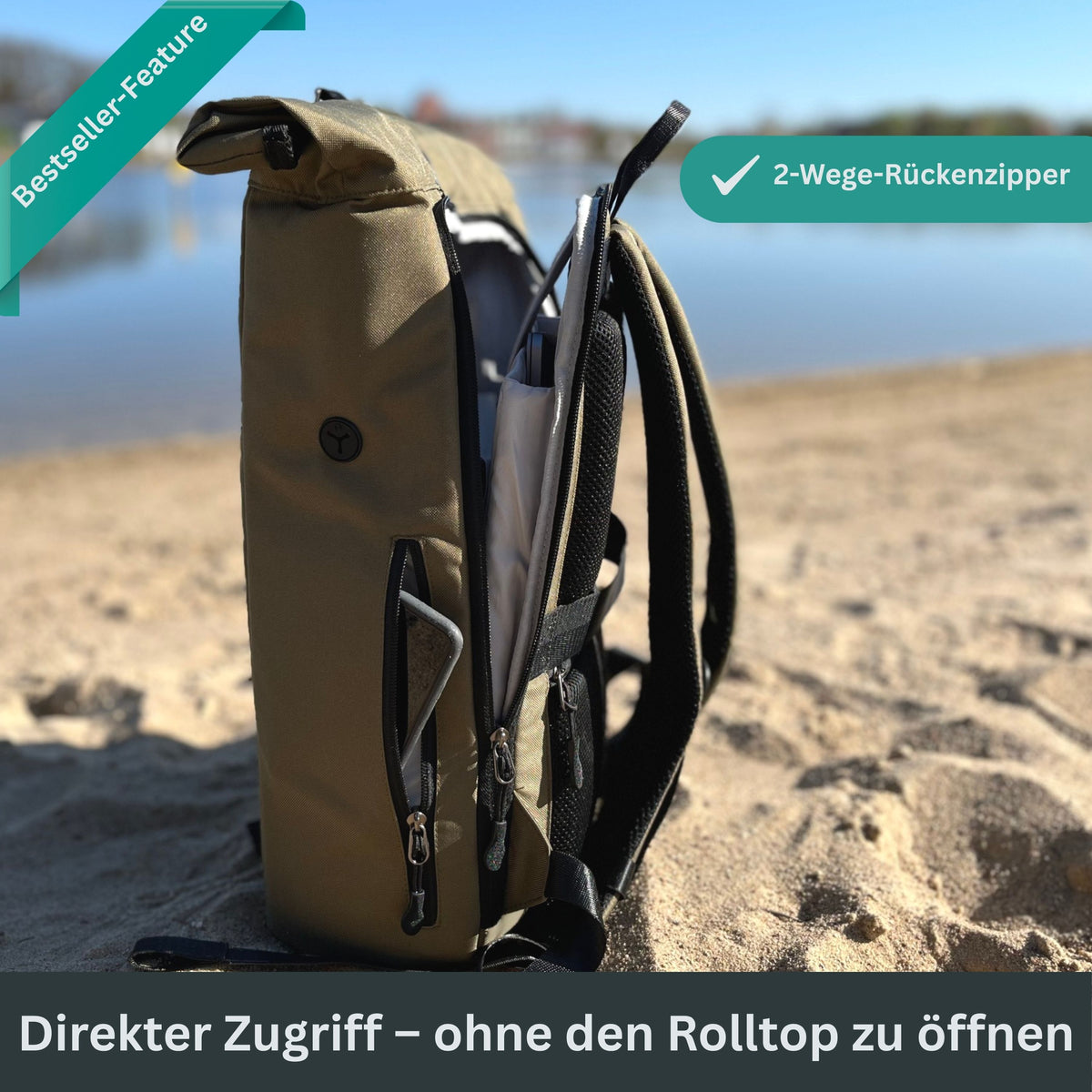 PIET - Rolltop Rucksack