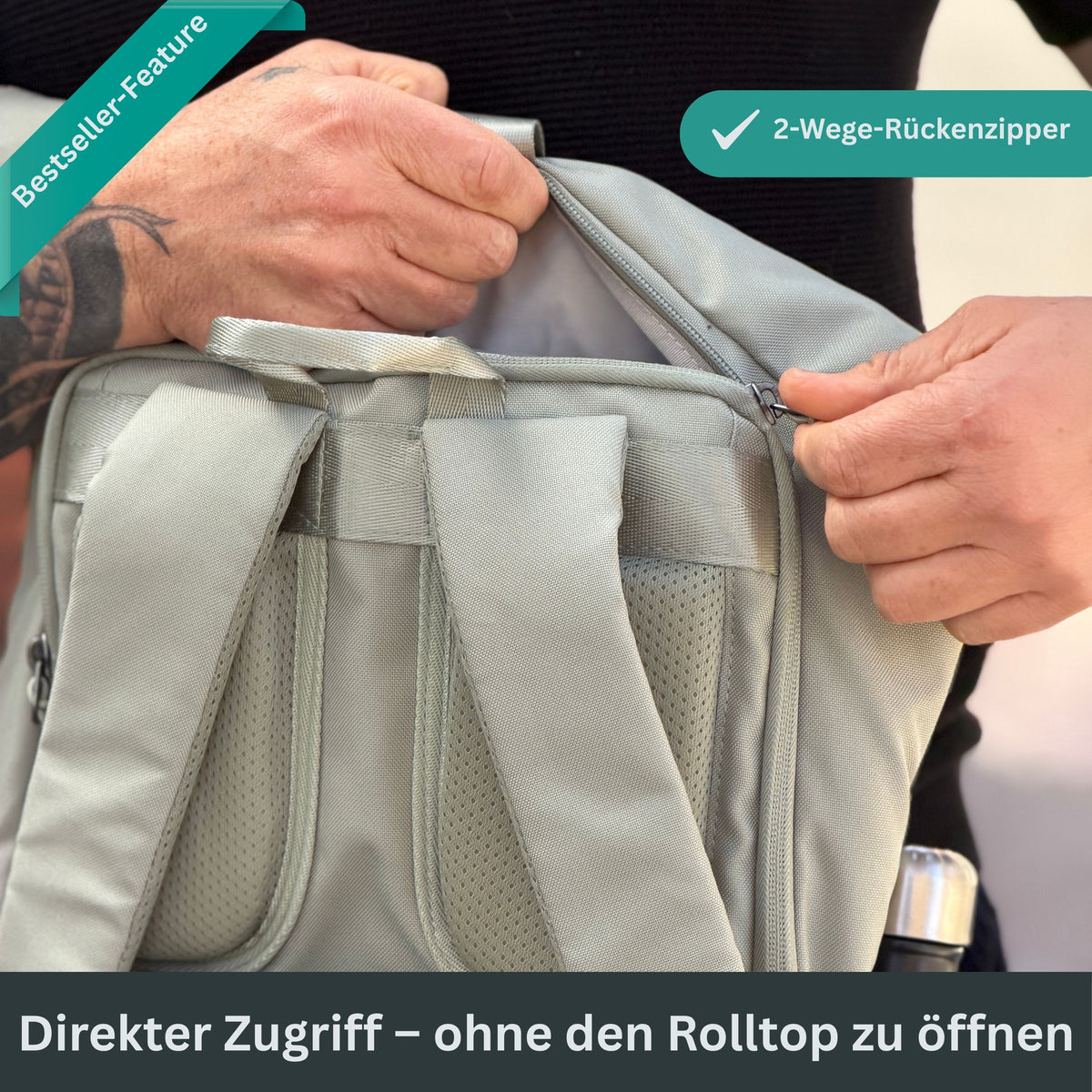 PIET - Rolltop Rucksack