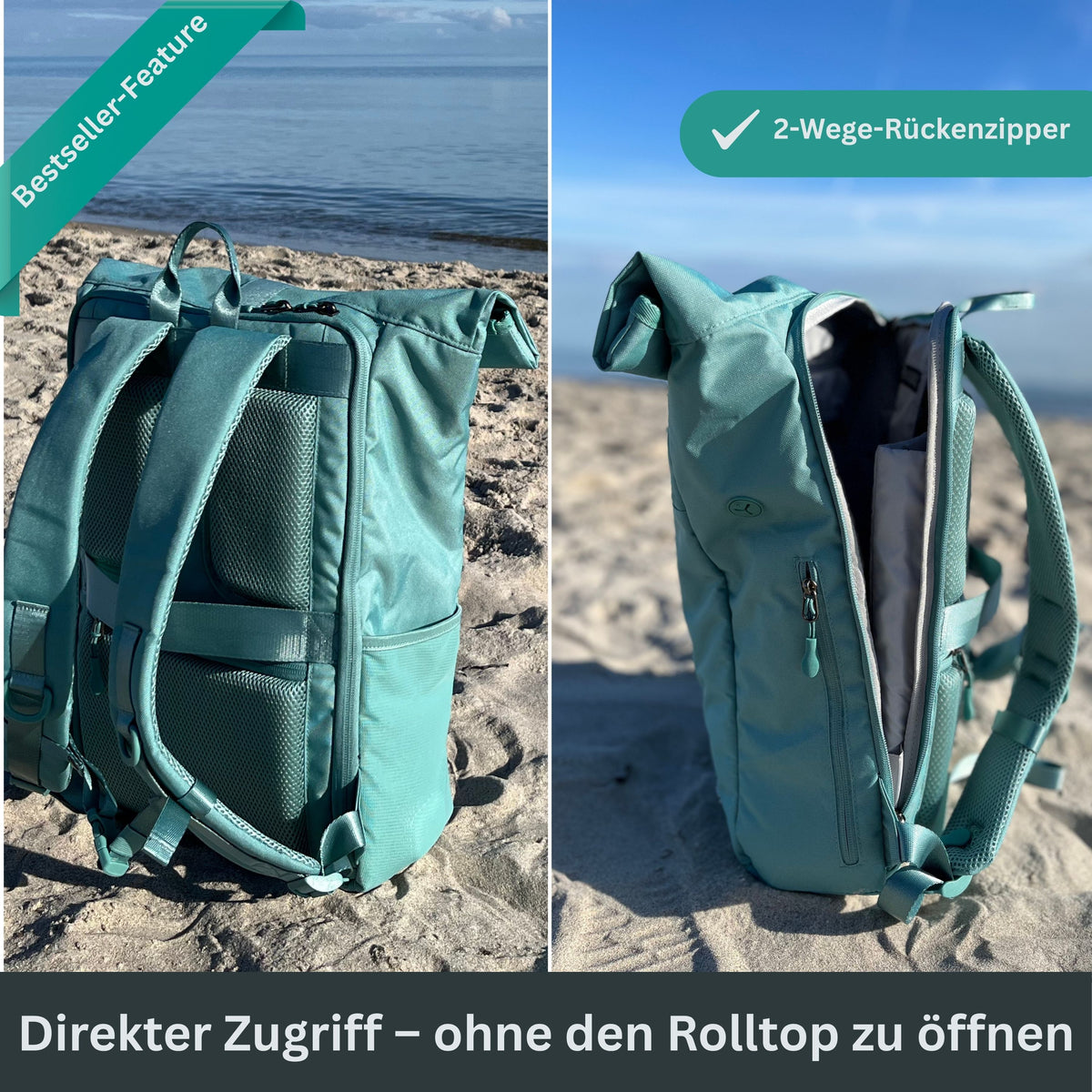 PIET - Rolltop Rucksack