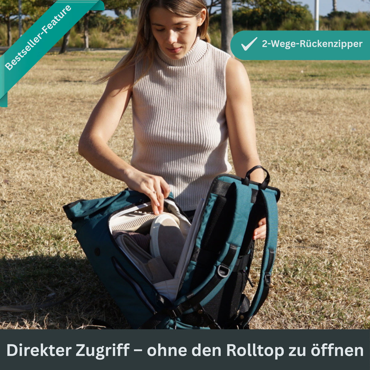 PIET - Rolltop Rucksack