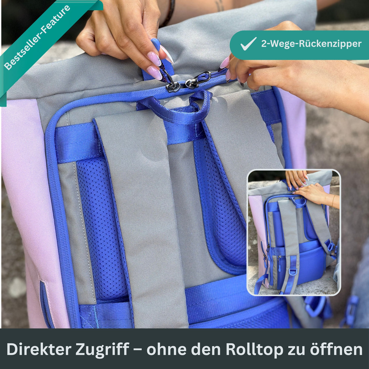 PIET - Rolltop Rucksack