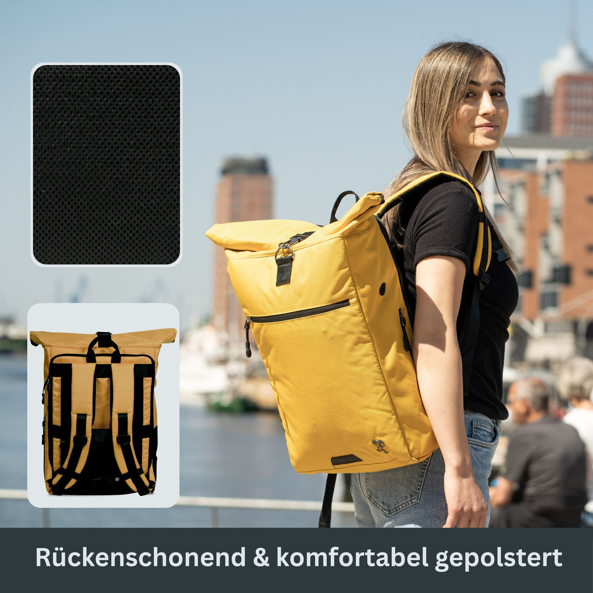 PIET - Rolltop Rucksack