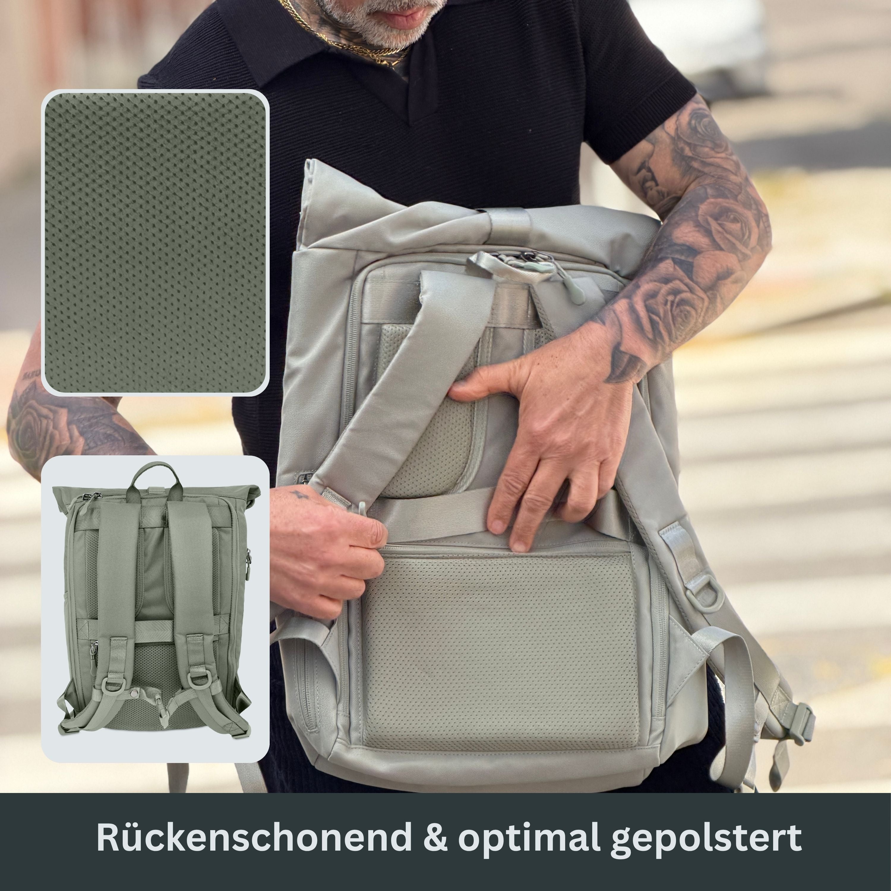 PIET - Rolltop Rucksack