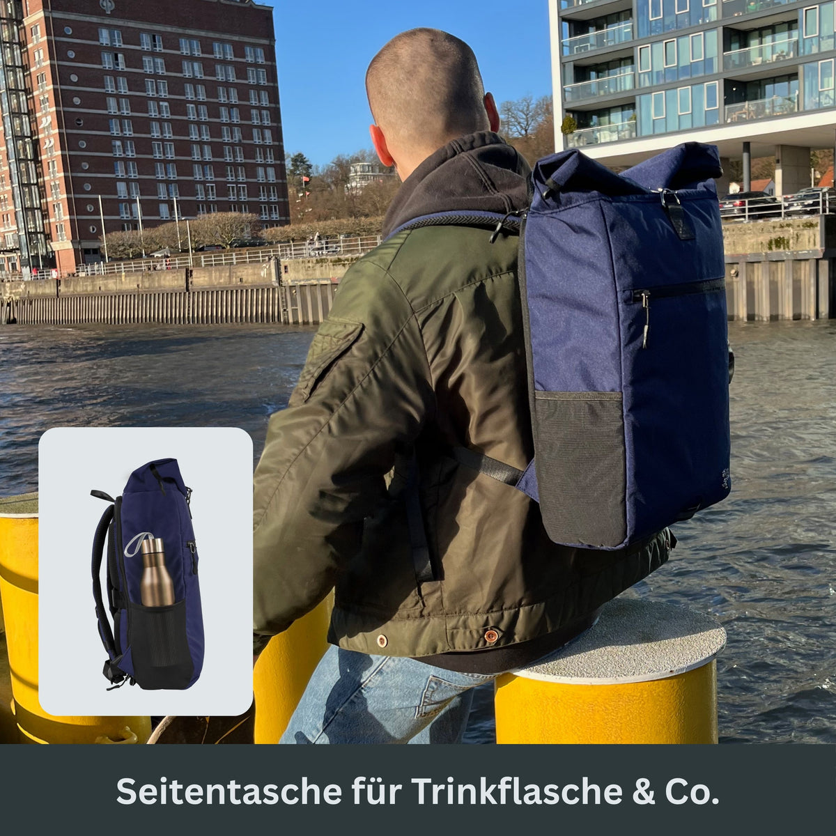 PIET - Rolltop Rucksack