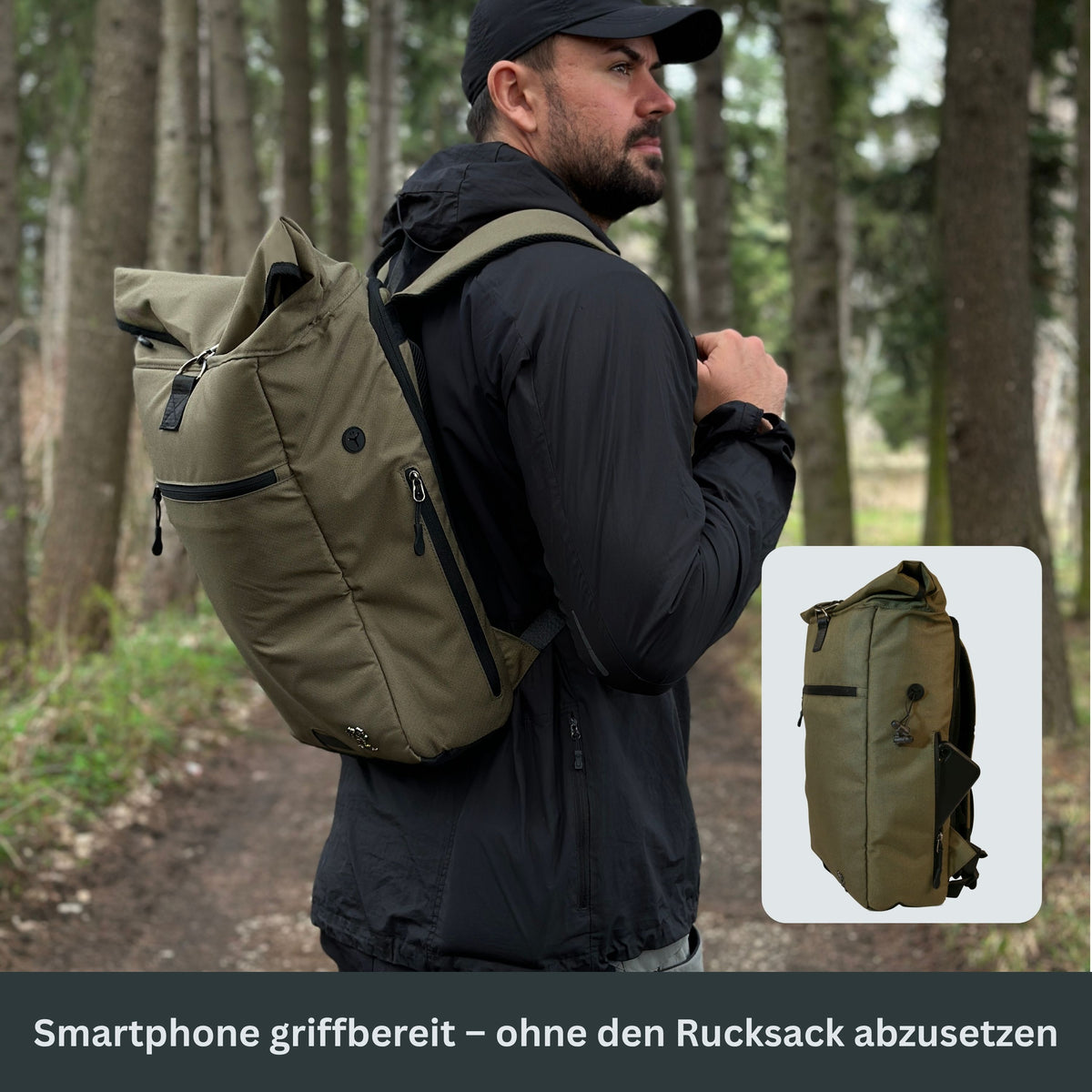PIET - Rolltop Rucksack