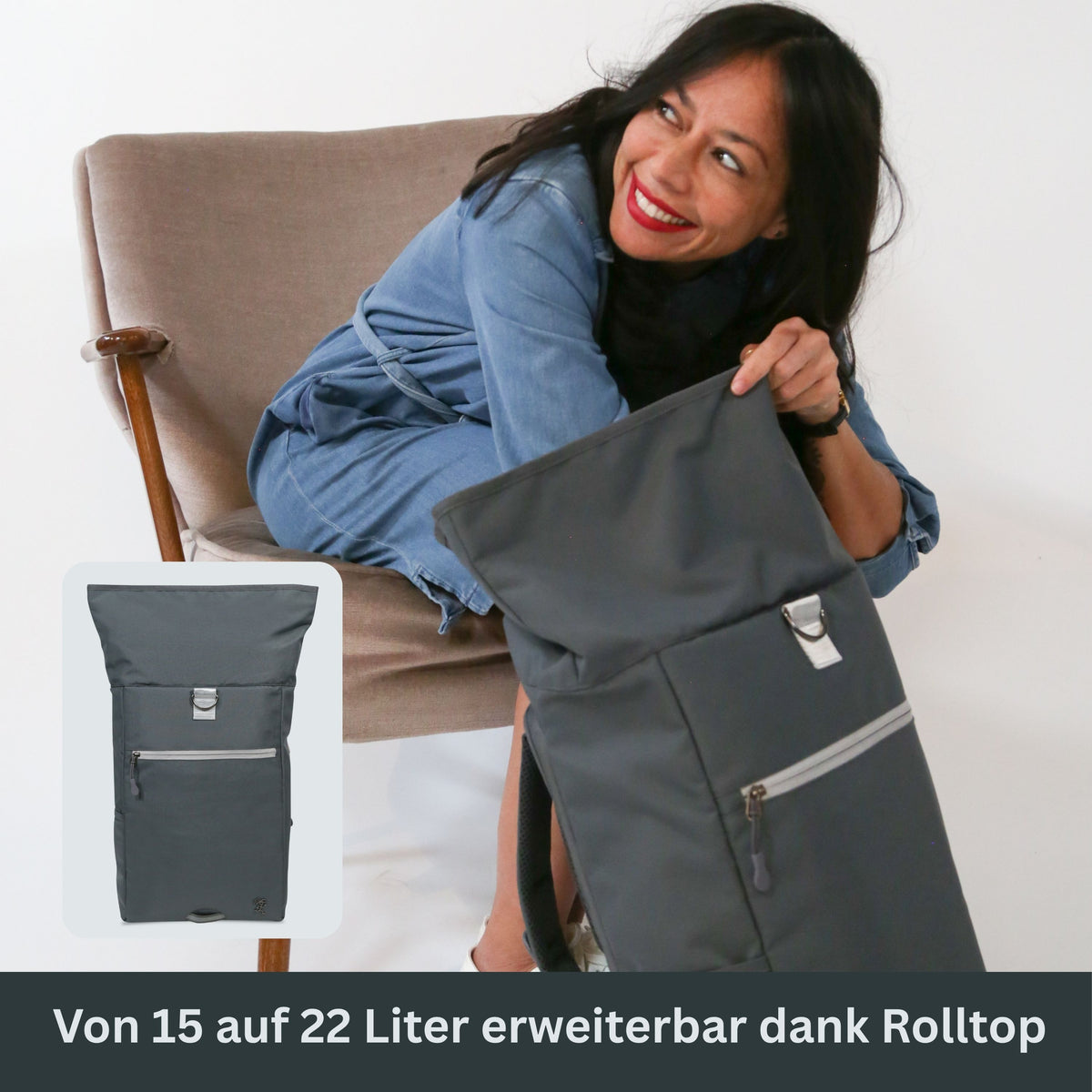 PIET - Rolltop Rucksack