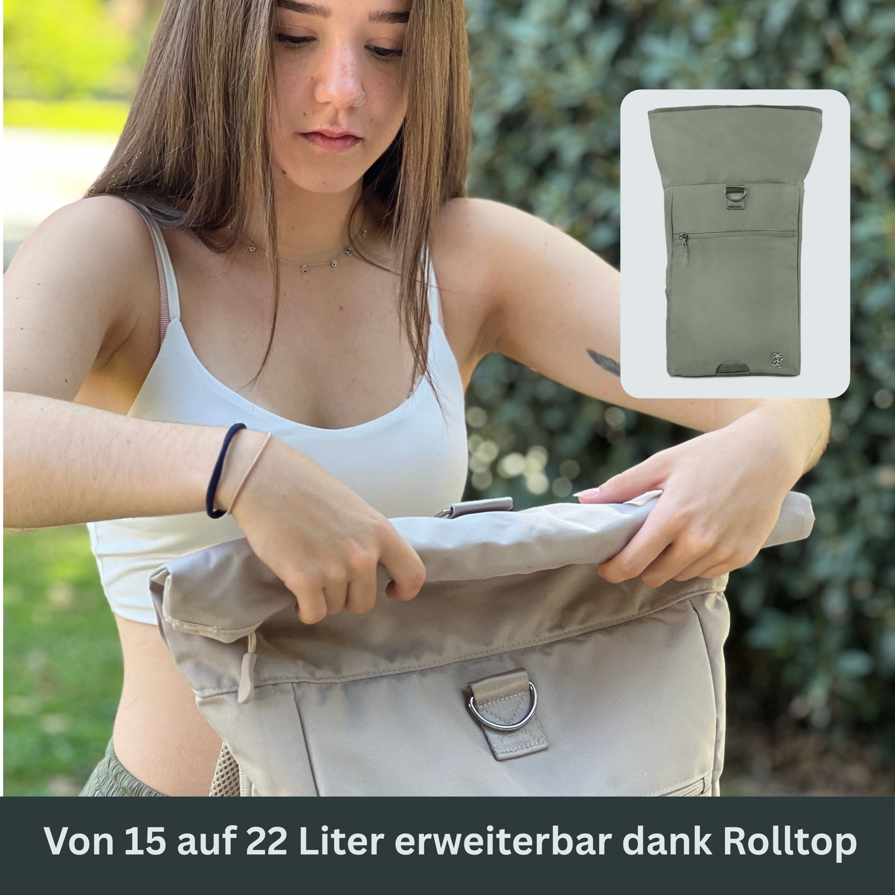 PIET - Rolltop Rucksack