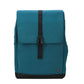 Vorderansicht des petrolblauen FUCHS und REBELL MATS Daypack Rucksacks